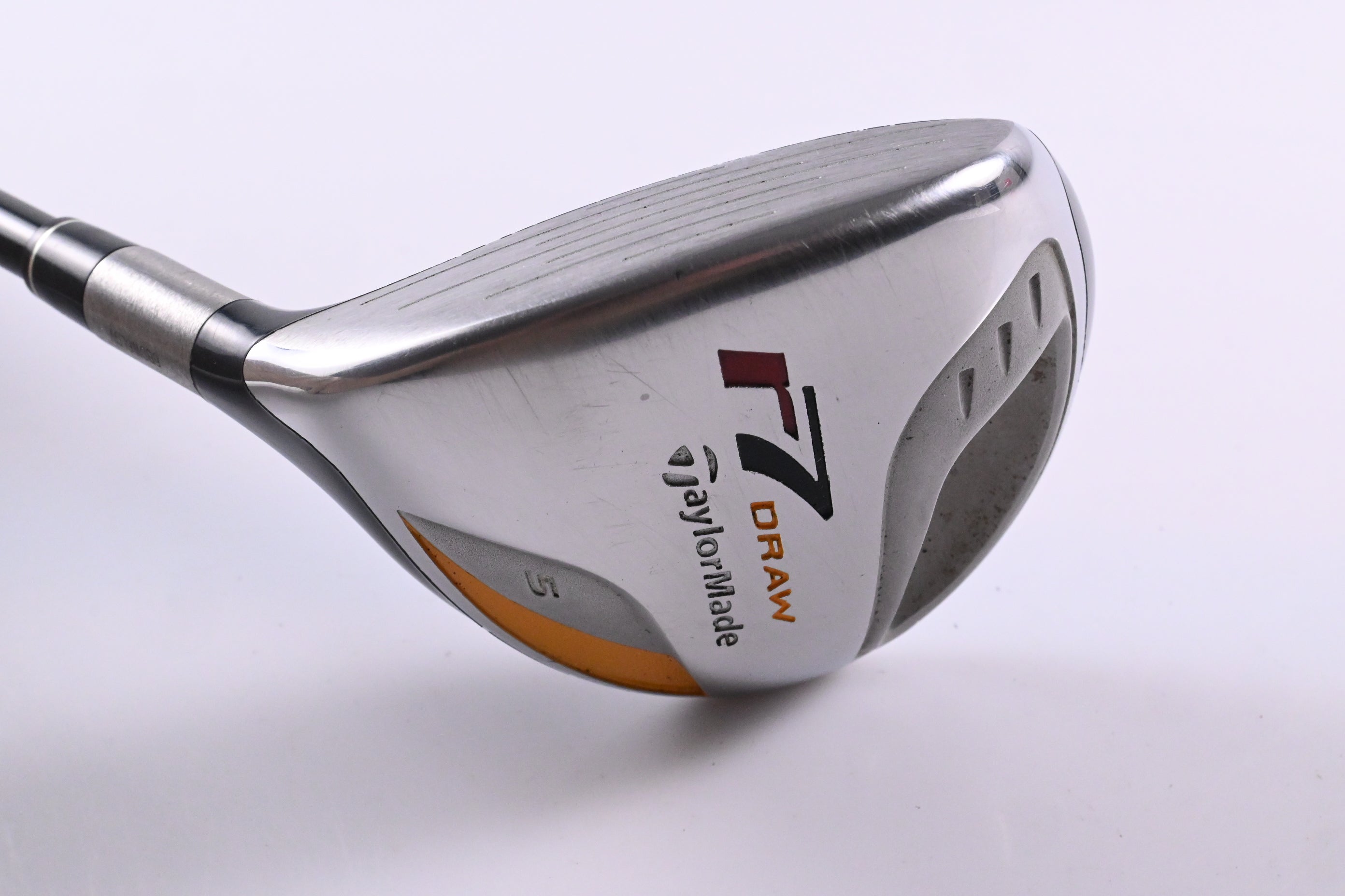 Left Hand Taylormade R7 Draw #5 Wood / 19 Degree / Regular Flex Reax 55 Shaft