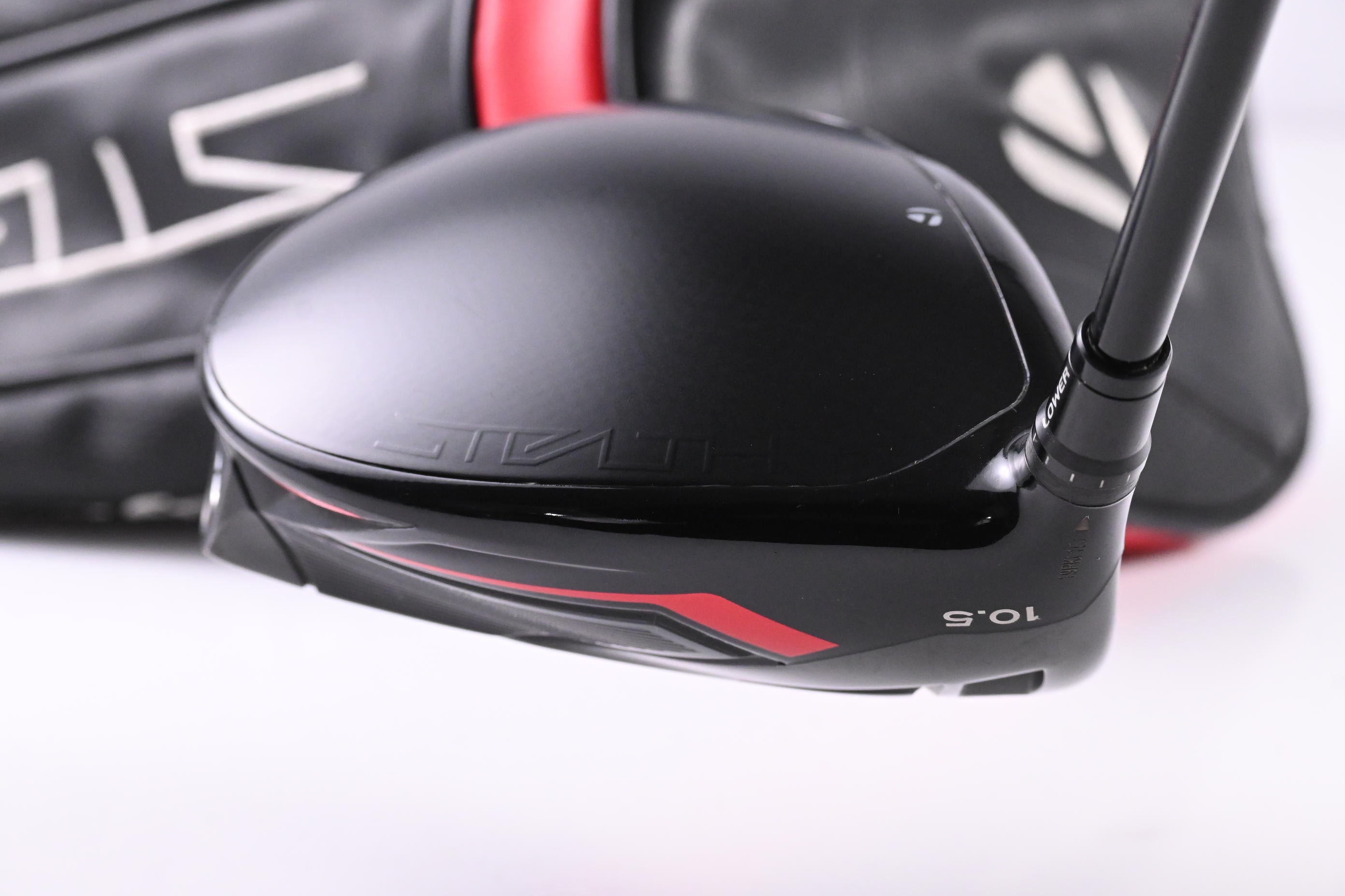 Left Hand Taylormade Stealth Driver / 10.5 Degree / Stiff Flex Ventus Red 5