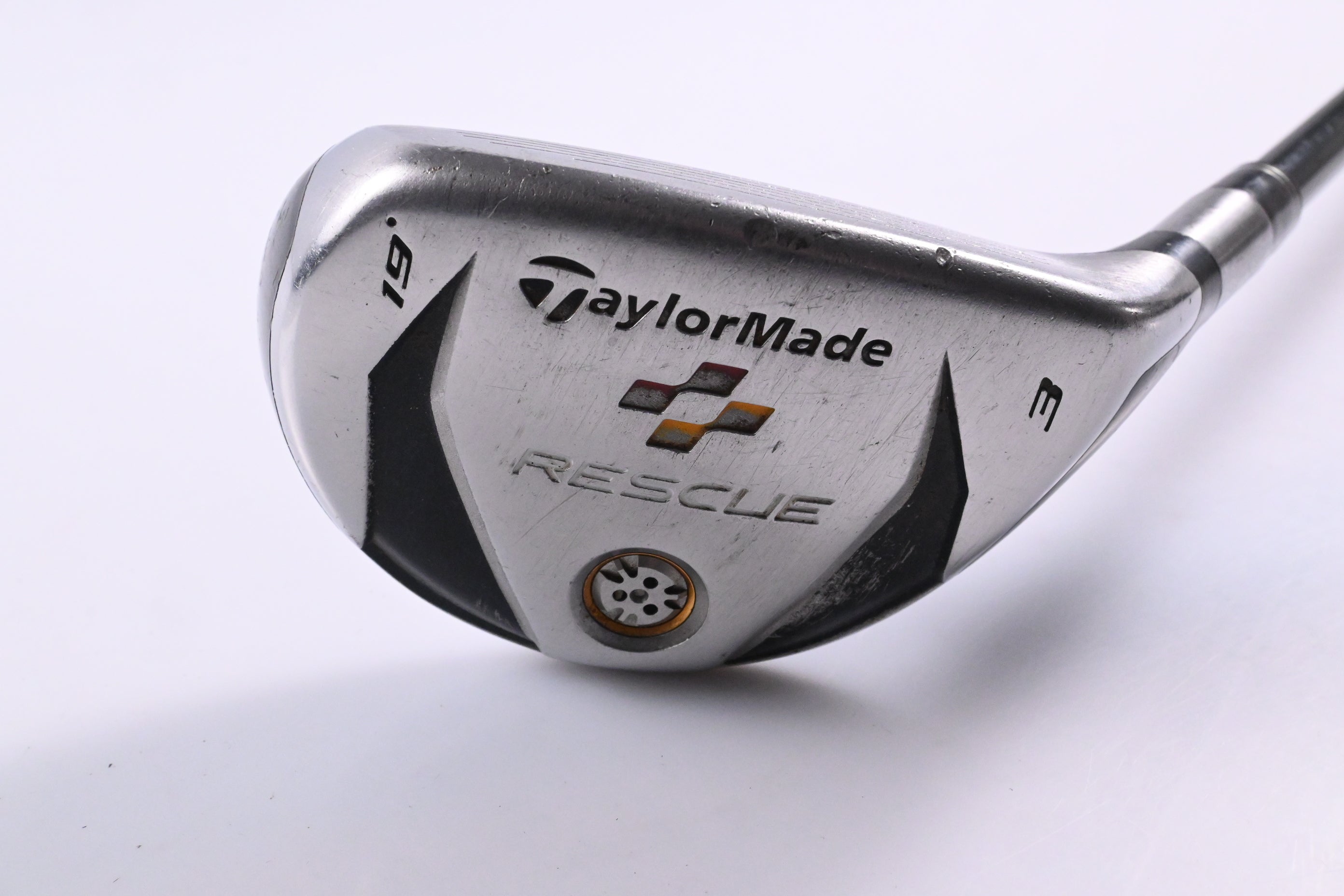 Taylormade Rescue 2009 #3 Hybrid / 19 Degree / Regular Flex Reax 65 Shaft