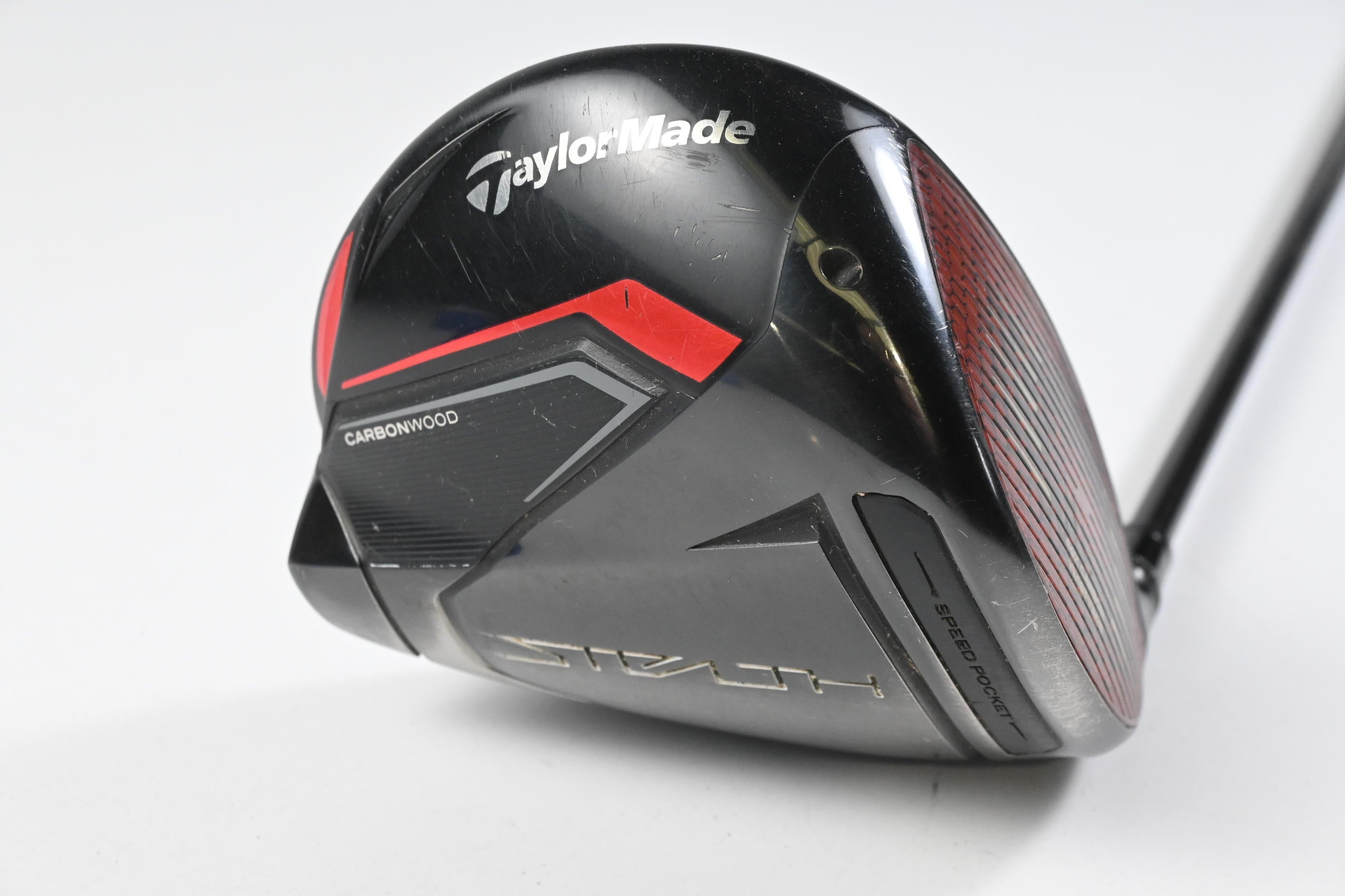 Taylormade Stealth Driver / 9 Degree / Stiff Flex HZRDUS Smoke Red RDX 60 Shaft