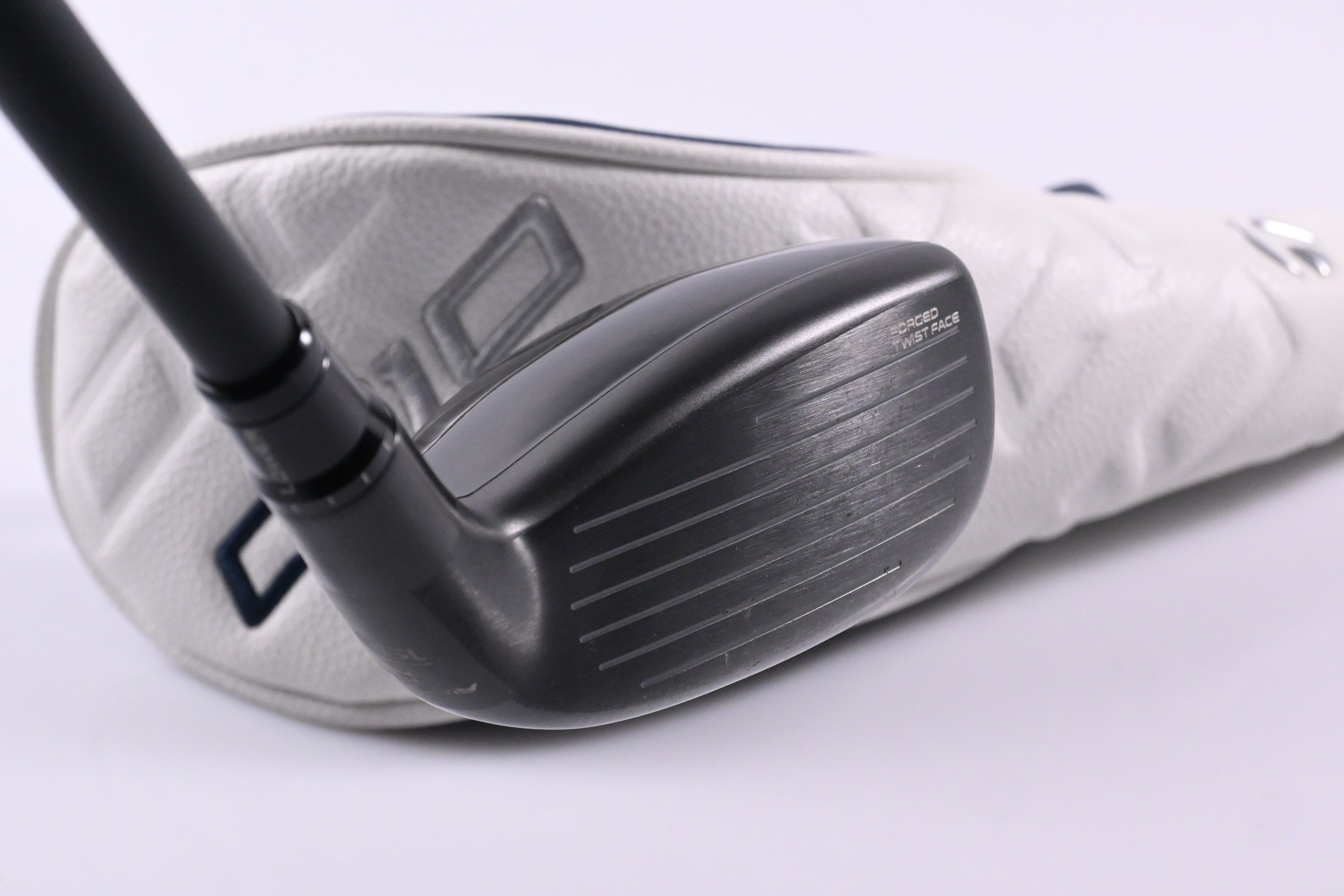 Left Hand Taylormade Qi10 Tour #3 Hybrid / 19.5 Degree / Stiff Flex Tensei AV