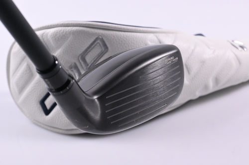 Left Hand Taylormade Qi10 Tour #3 Hybrid / 19.5 Degree / Stiff Flex Tensei AV