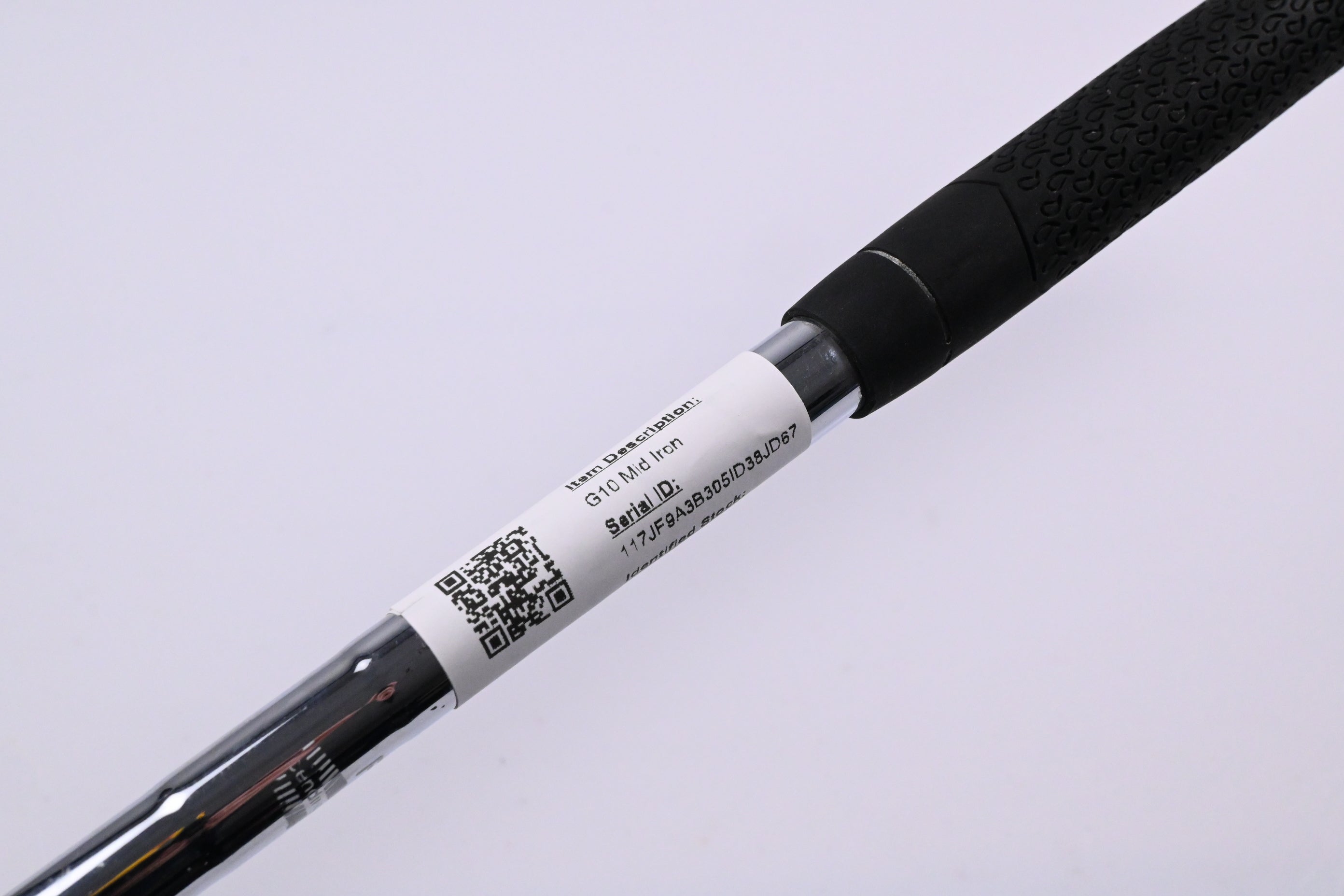 Ping G10 #6 Iron / Black Dot / Regular Flex Ping AWT Shaft