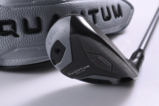 Callaway Quantum Max OS #6 Hybrid / 26 Degree / Regular Flex Denali Frost Silver