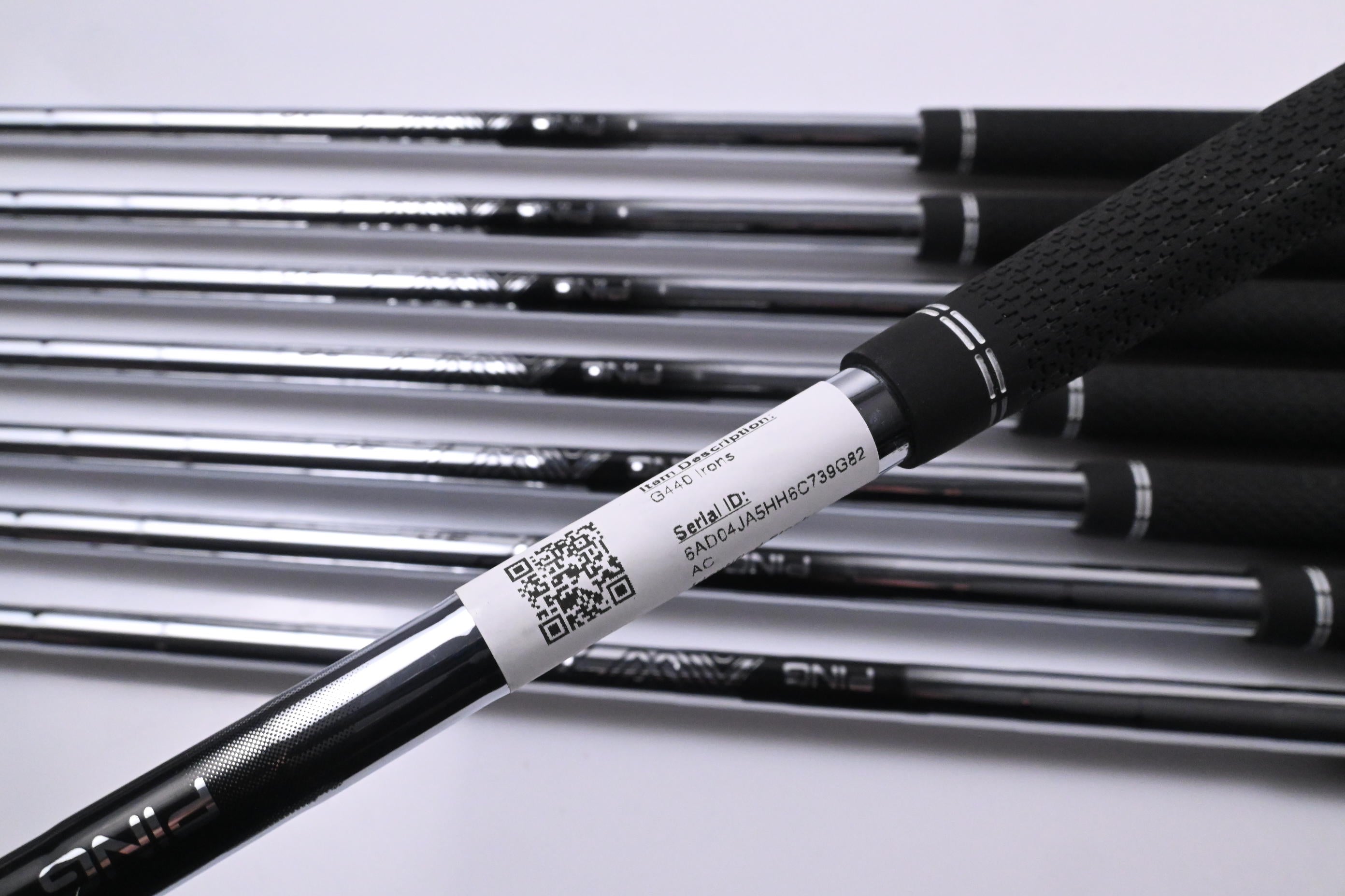 Ping G440 Irons / 4-PW+GW / Blue Dot / Regular Flex Ping AWT 3.0 Shafts