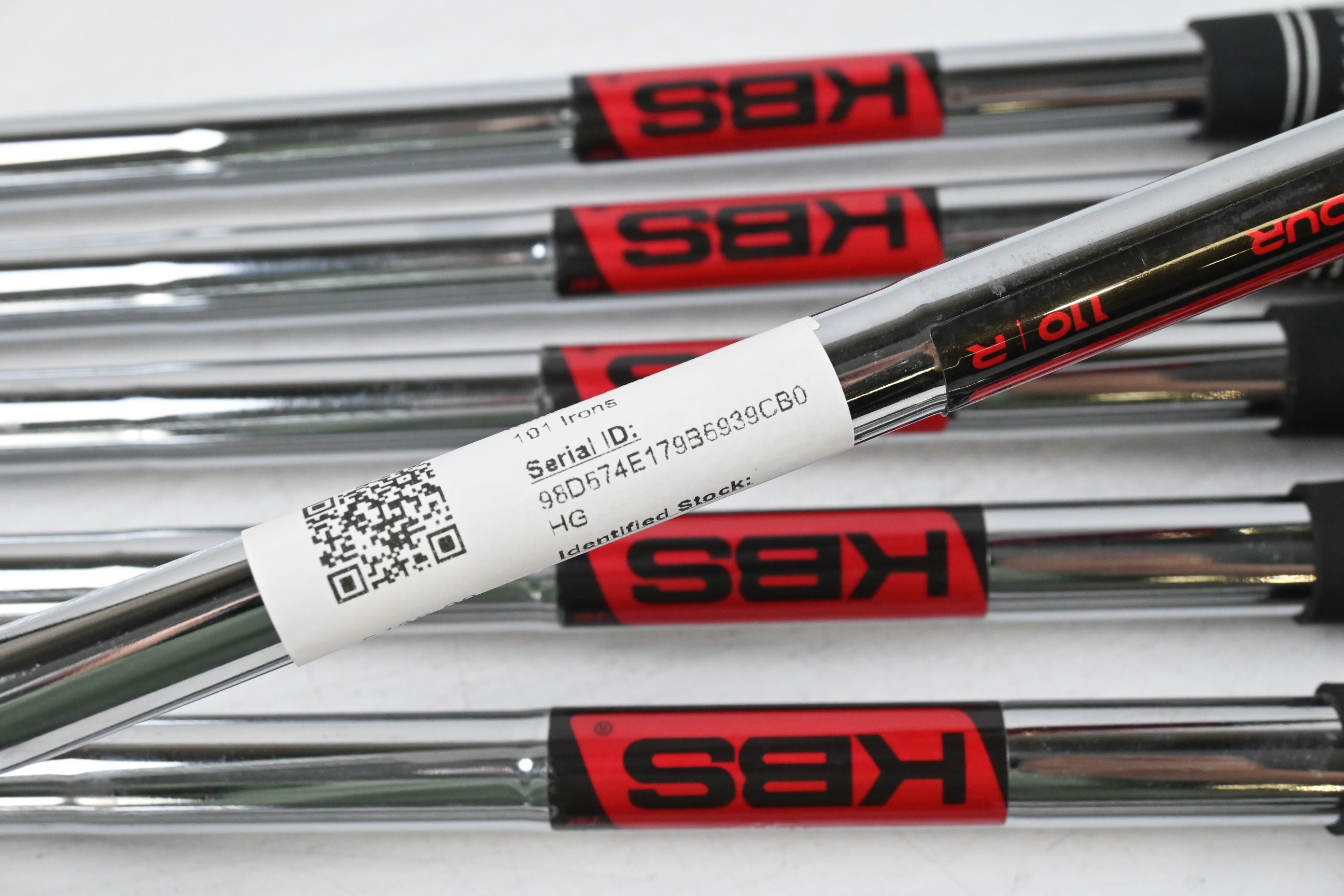 Takomo 101 Irons / 4-PW / Regular Flex KBS Tour 110 Shafts
