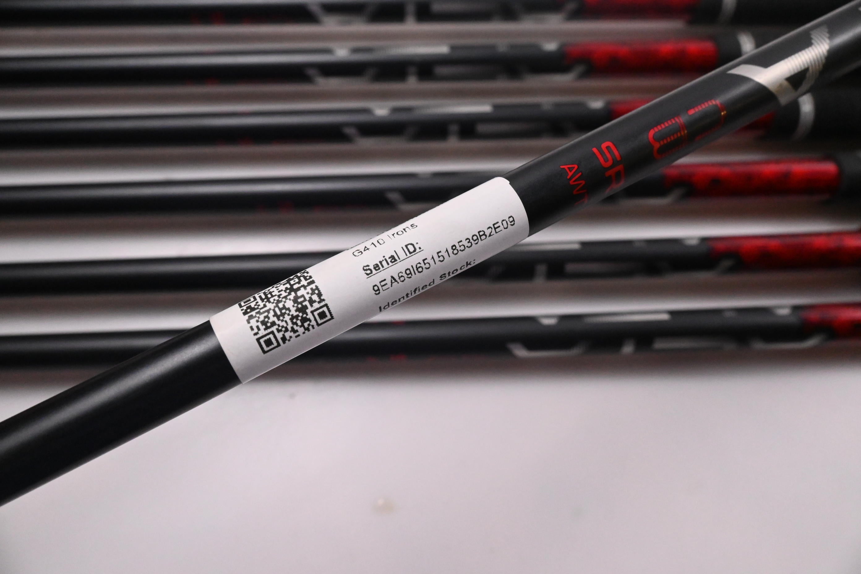 Ping G410 Irons / 5-PW+UW / Red Dot / Senior Flex Ping Alta CB Red AWT Shafts