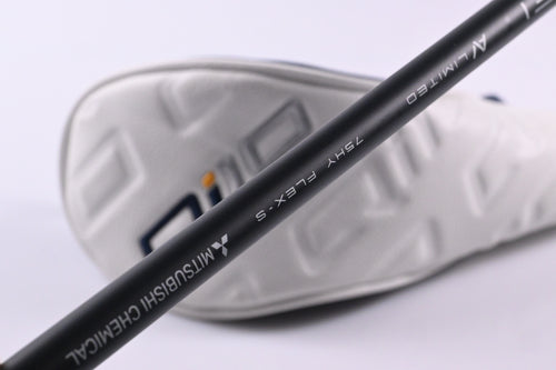 Left Hand Taylormade Qi10 Tour #3 Hybrid / 19.5 Degree / Stiff Flex Tensei AV