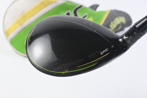 Left Hand Callaway Epic Flash #3 Wood / 15 Degree / Senior Flex EvenFlow 65