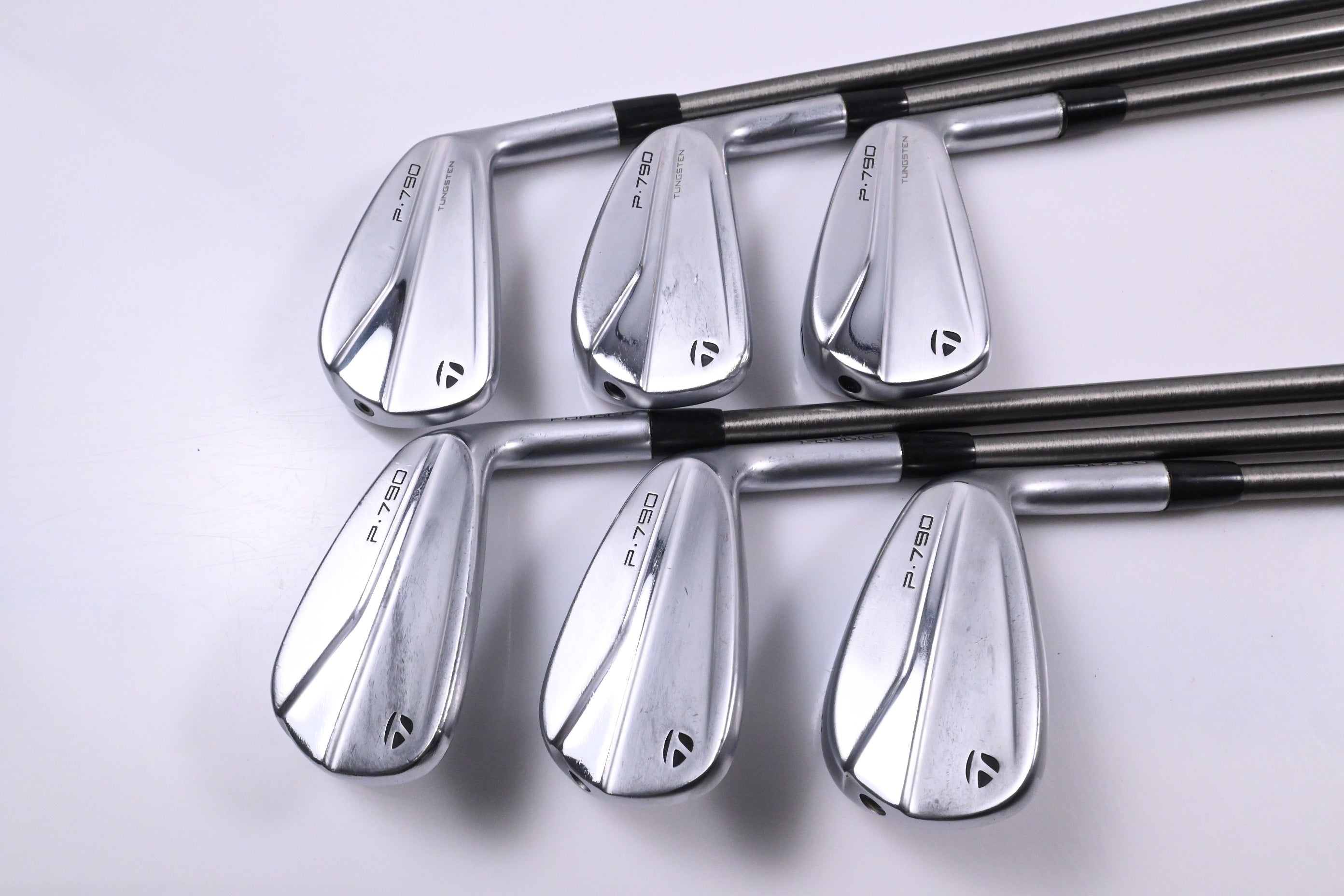 Taylormade P790 2021 Irons / 5-PW / Stiff Flex Aerotech SteelFiber i95 Shafts