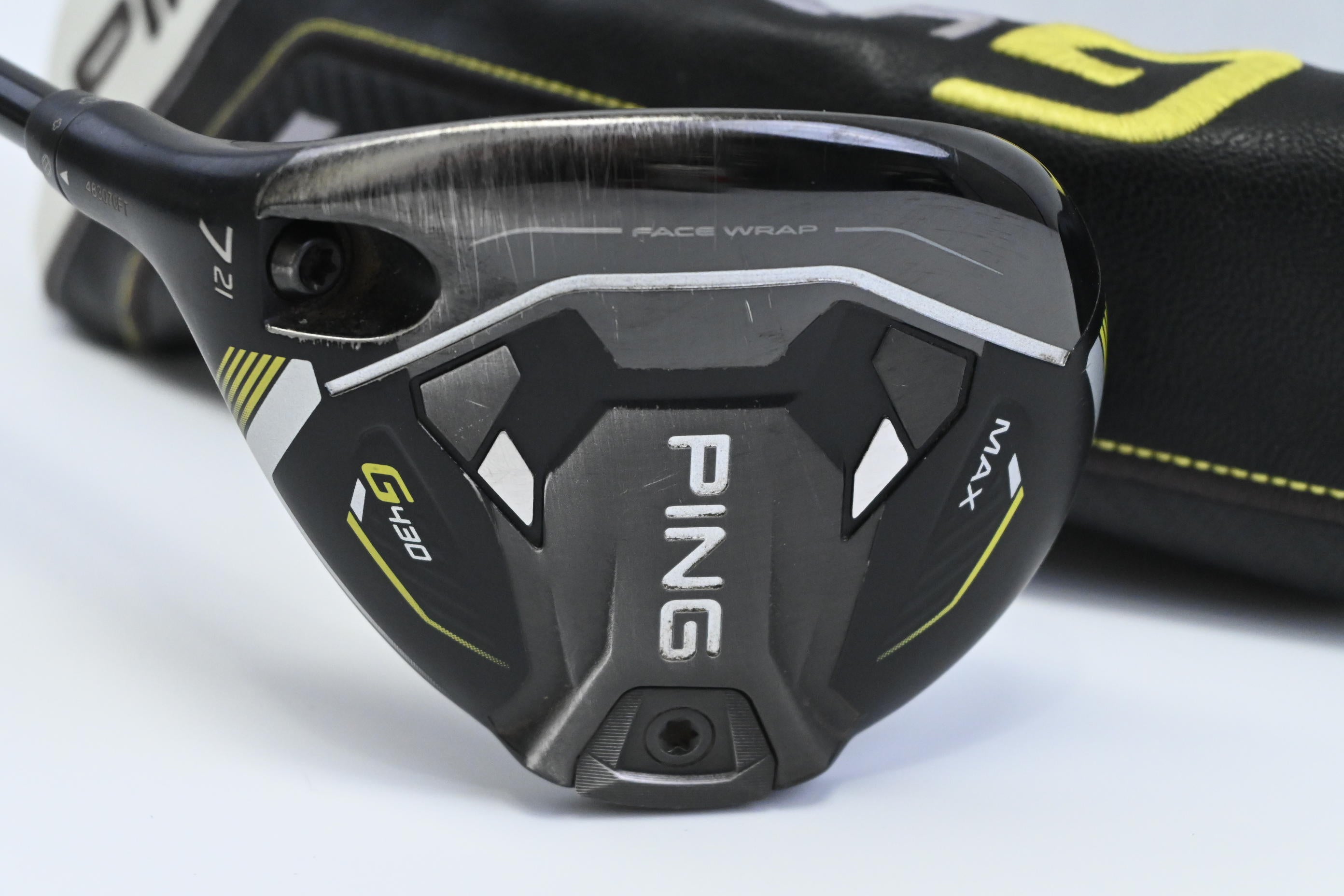 Left Hand Ping G430 Max #7 Wood / 21 Degree / Stiff Flex Kai'li White 70 Shaft