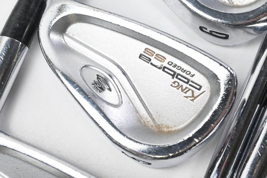 Cobra SS Forged Irons / 4-PW / Regular Flex Dynamic Gold R300 Steel Shaft
