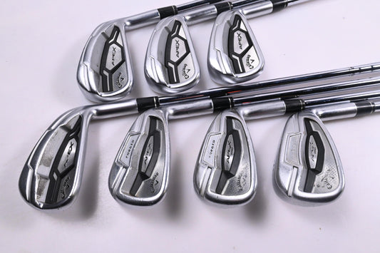 Callaway Apex CF16 Irons / 4-PW / Stiff Flex XP 95 S300 Shafts