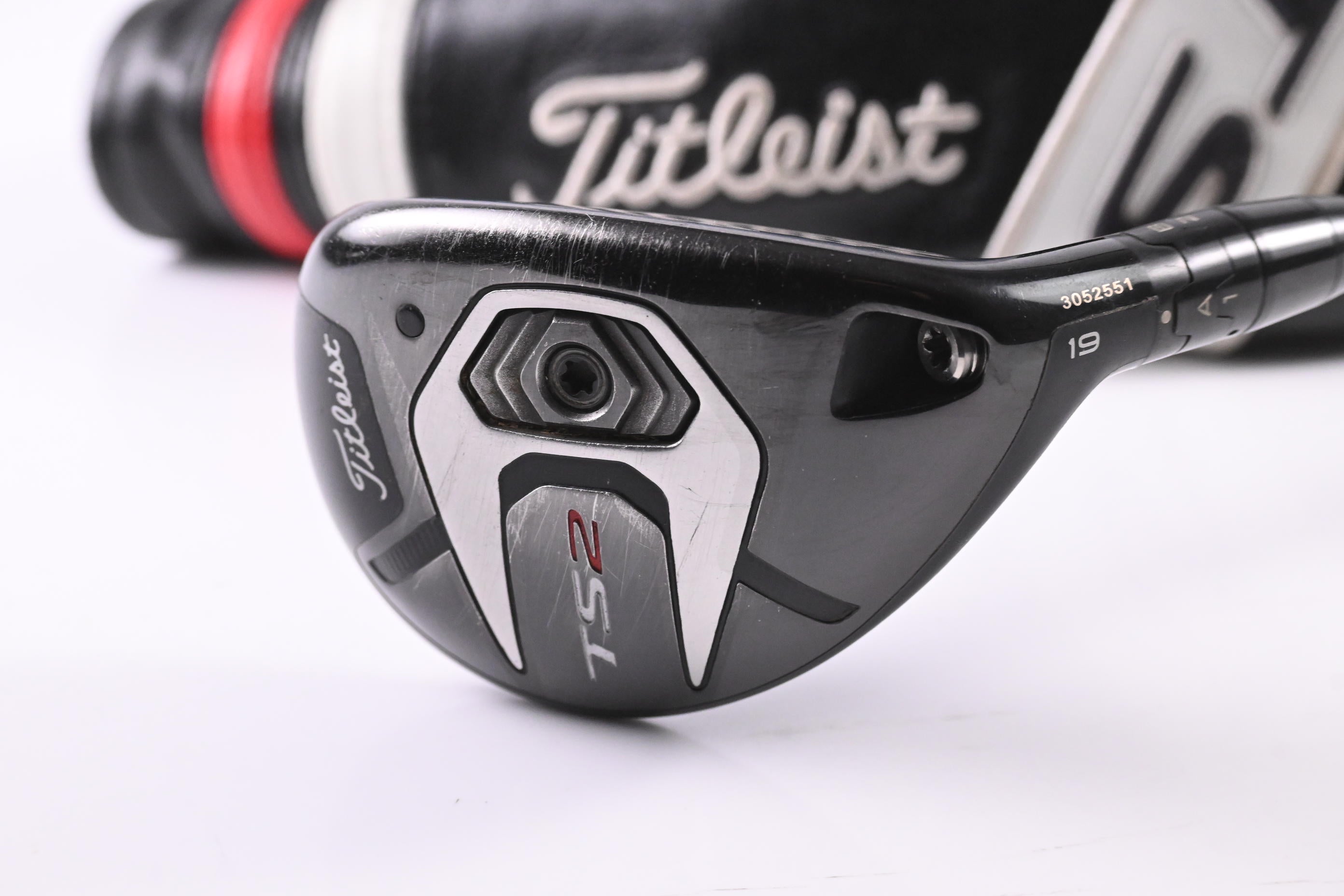 Titleist TS2 #3 Hybrid / 18 Degree / Stiff Flex Tensei 1K Black 85 Shaft