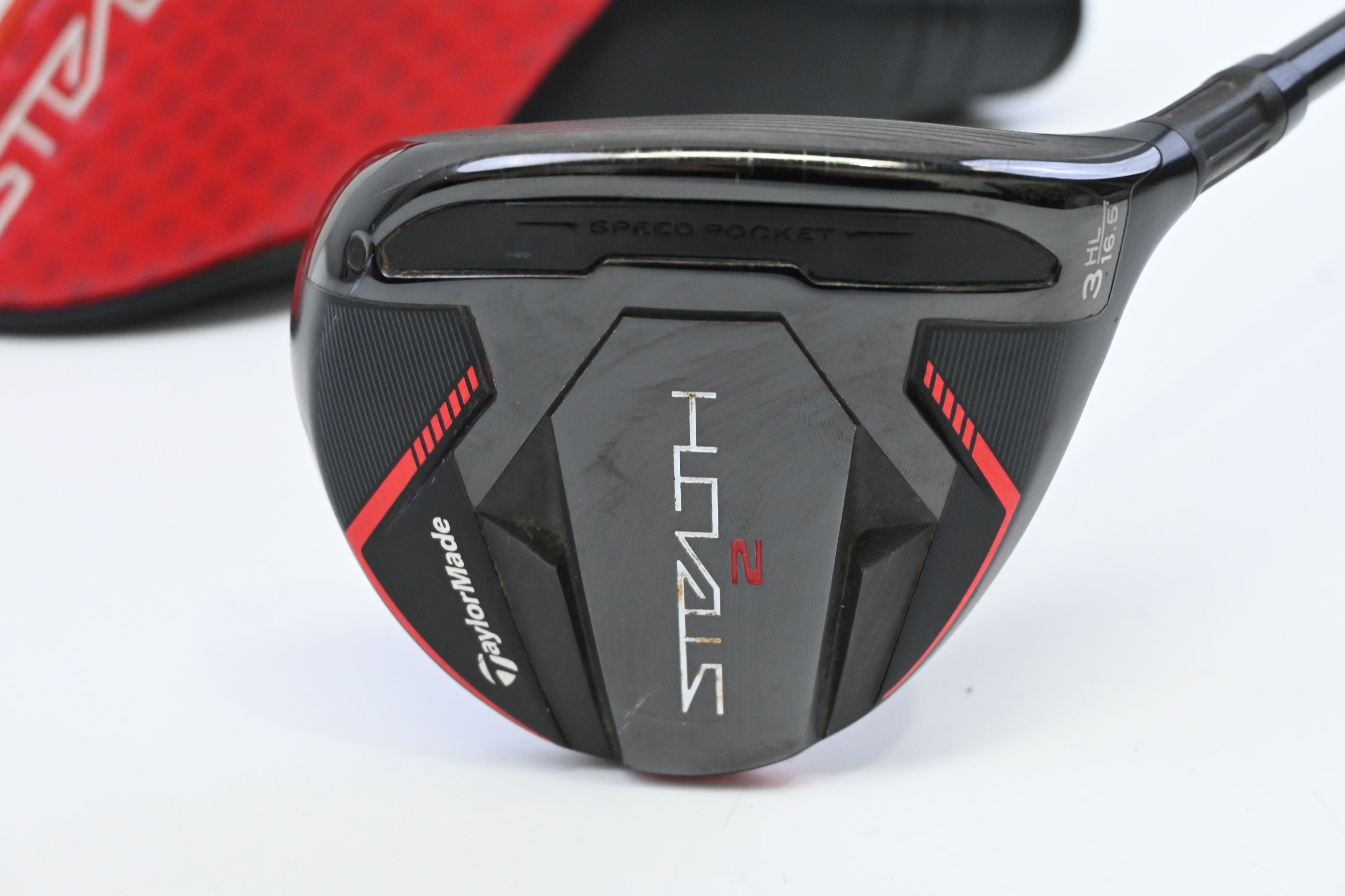 Taylormade Stealth 2 #3 Wood / 16.5 Degree / Regular Flex Fujikura Ventus TR Red