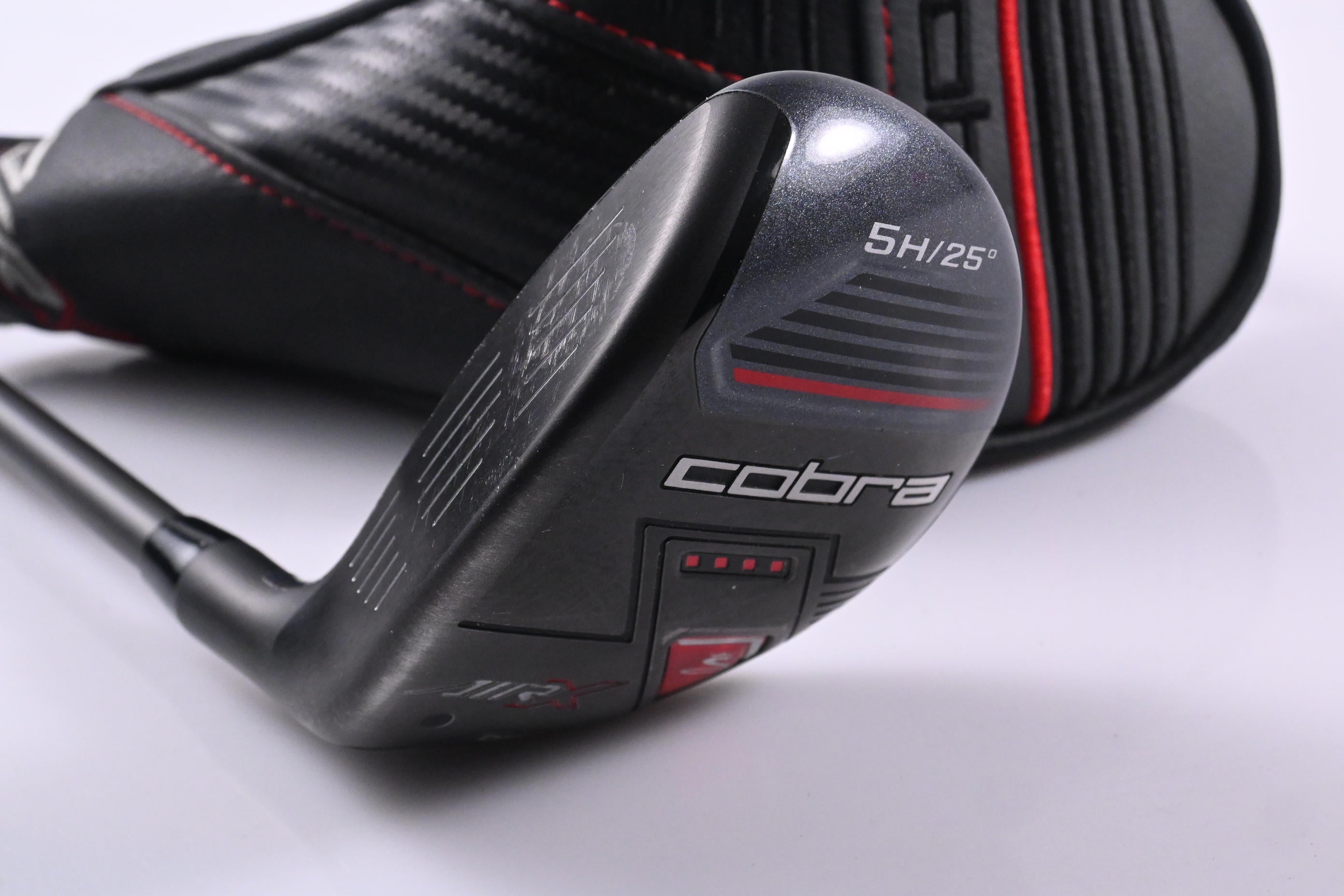 Left Hand Cobra Air-X #5 Hybrid / 25 Degree / Regular Flex Cobra Ultralite 50