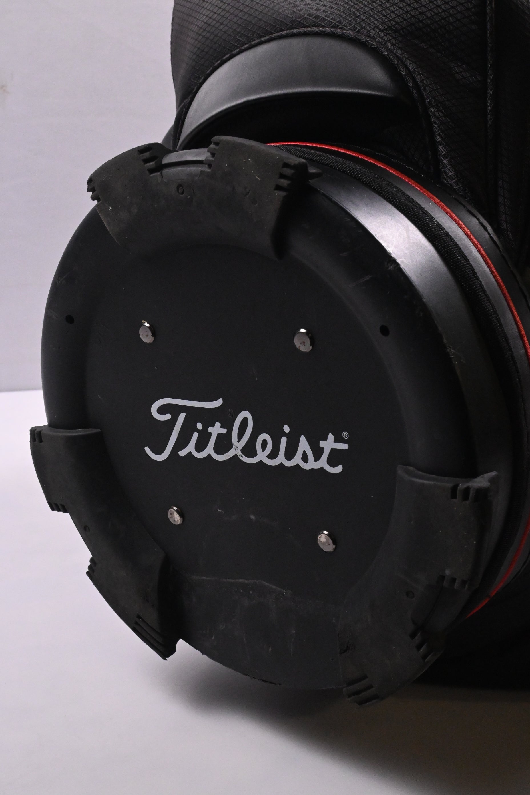 Titleist Tour Staff Bag / 15-Way Divider / Black & Red