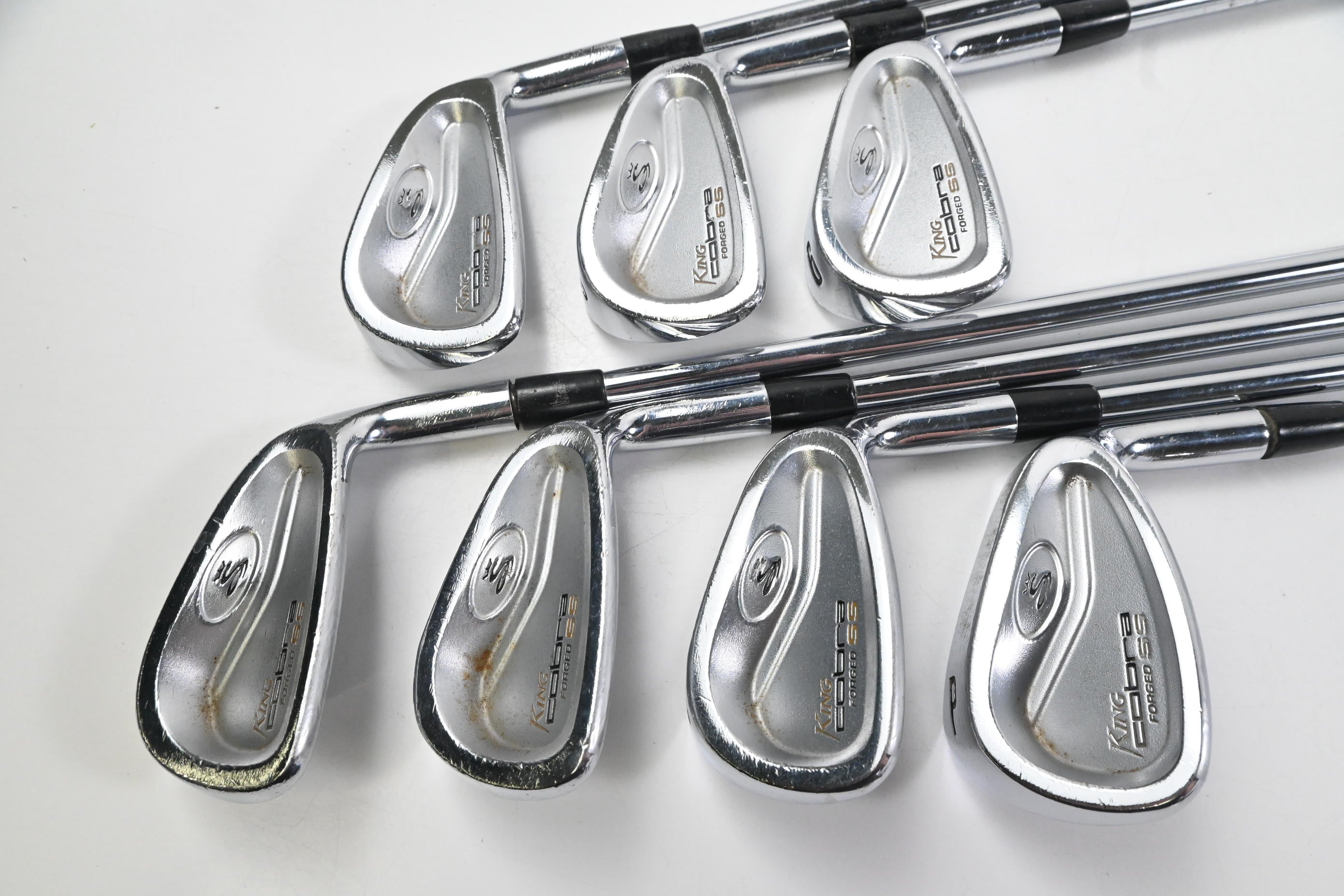 Cobra SS Forged Irons / 4-PW / Regular Flex Dynamic Gold R300 Steel Shaft