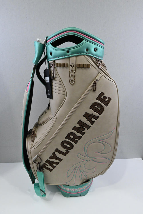 Taylormade Stockyard Collection Tour Bag / 6-Way / Beige, Blue