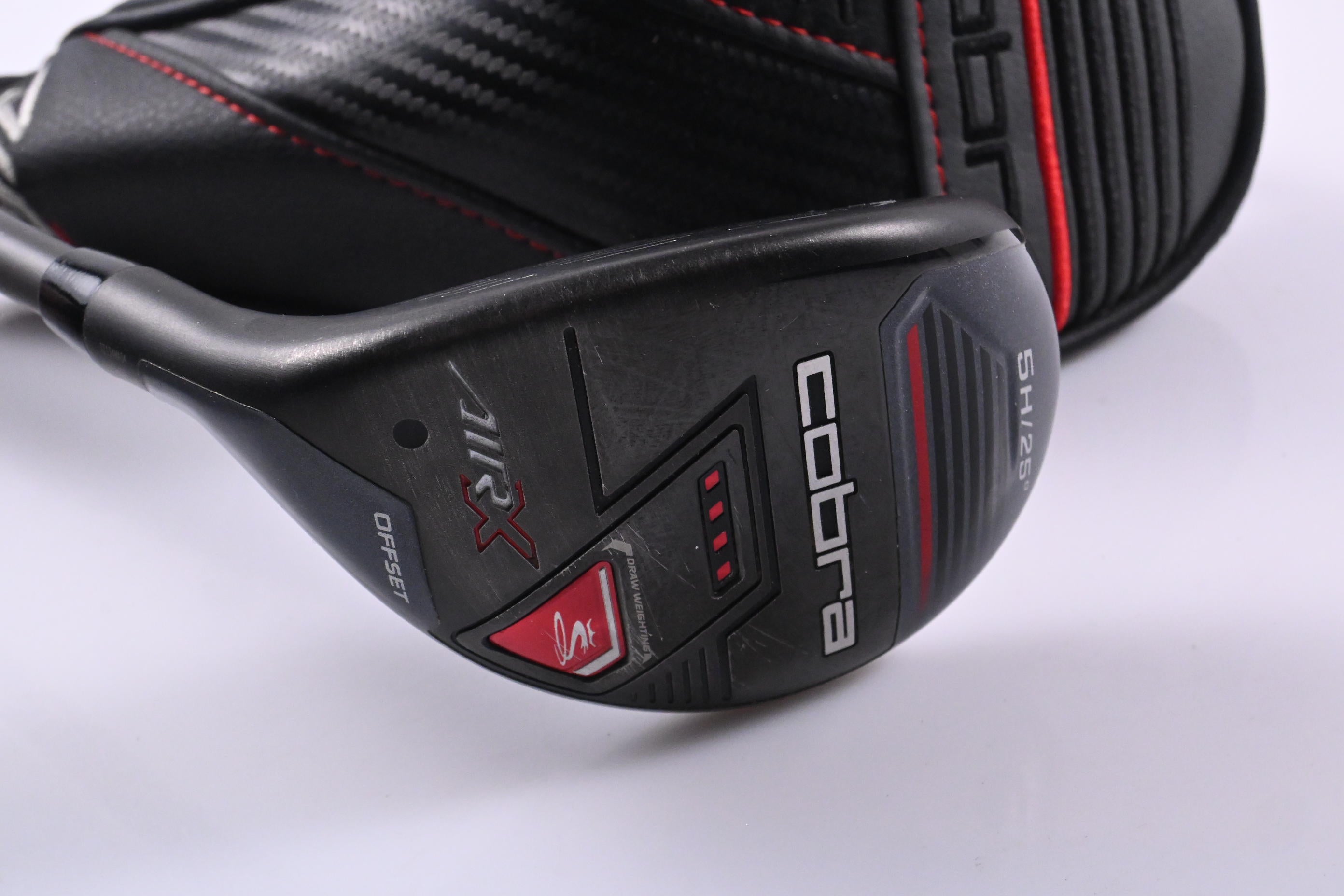 Left Hand Cobra Air-X #5 Hybrid / 25 Degree / Regular Flex Cobra Ultralite 50