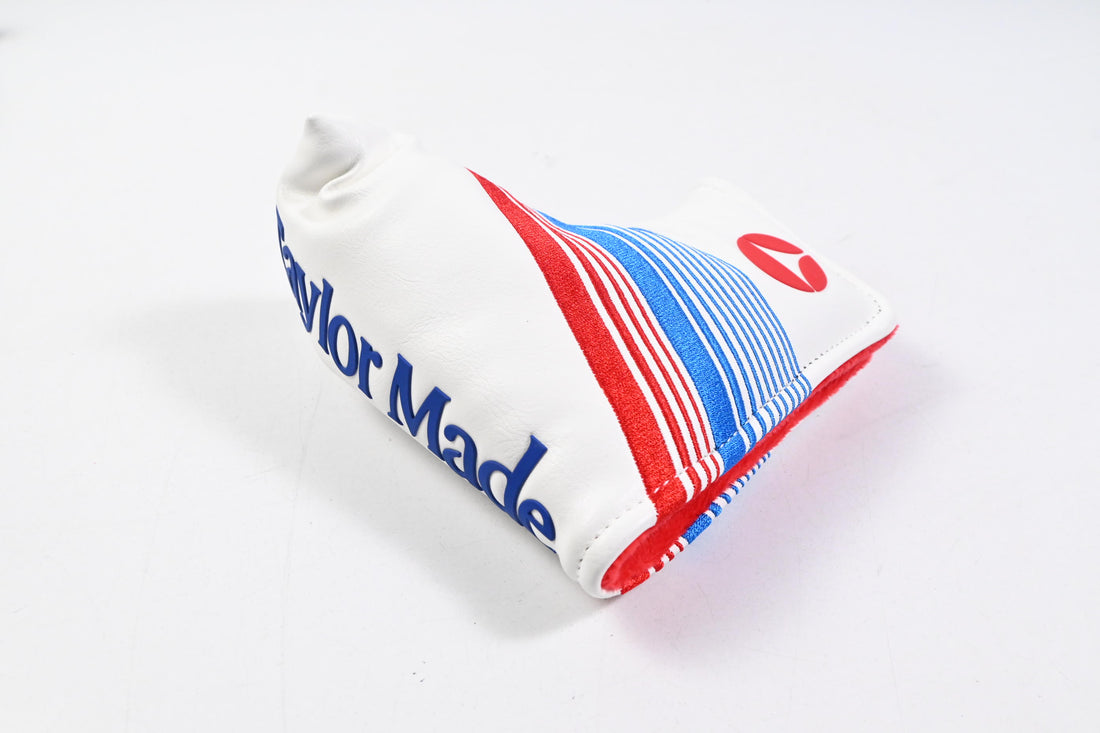 Taylormade 2026 PGA Liberty Lines Putter Headcover / Blade / White, Blue, Red