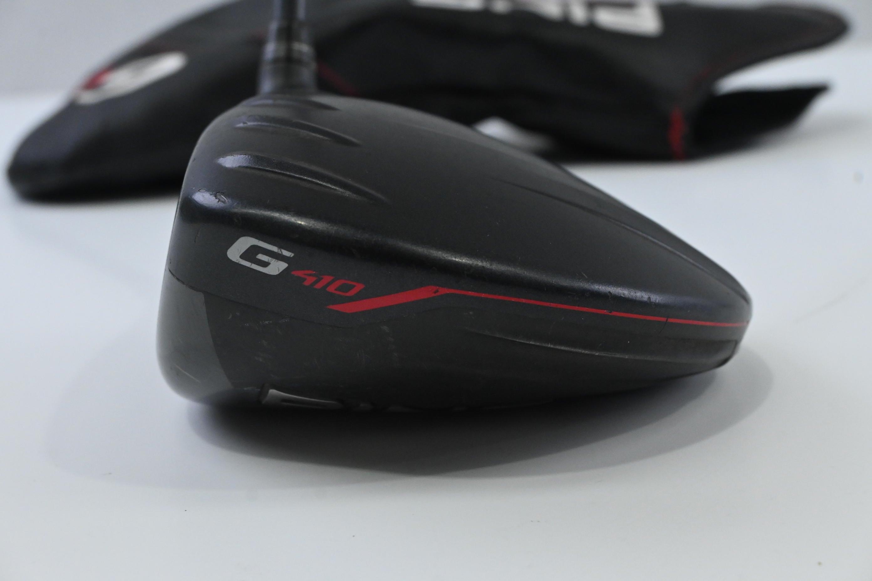 Left Hand Ping G410 Plus Driver / 10.5 Degree / Stiff Flex Ping Alta CB Red 55