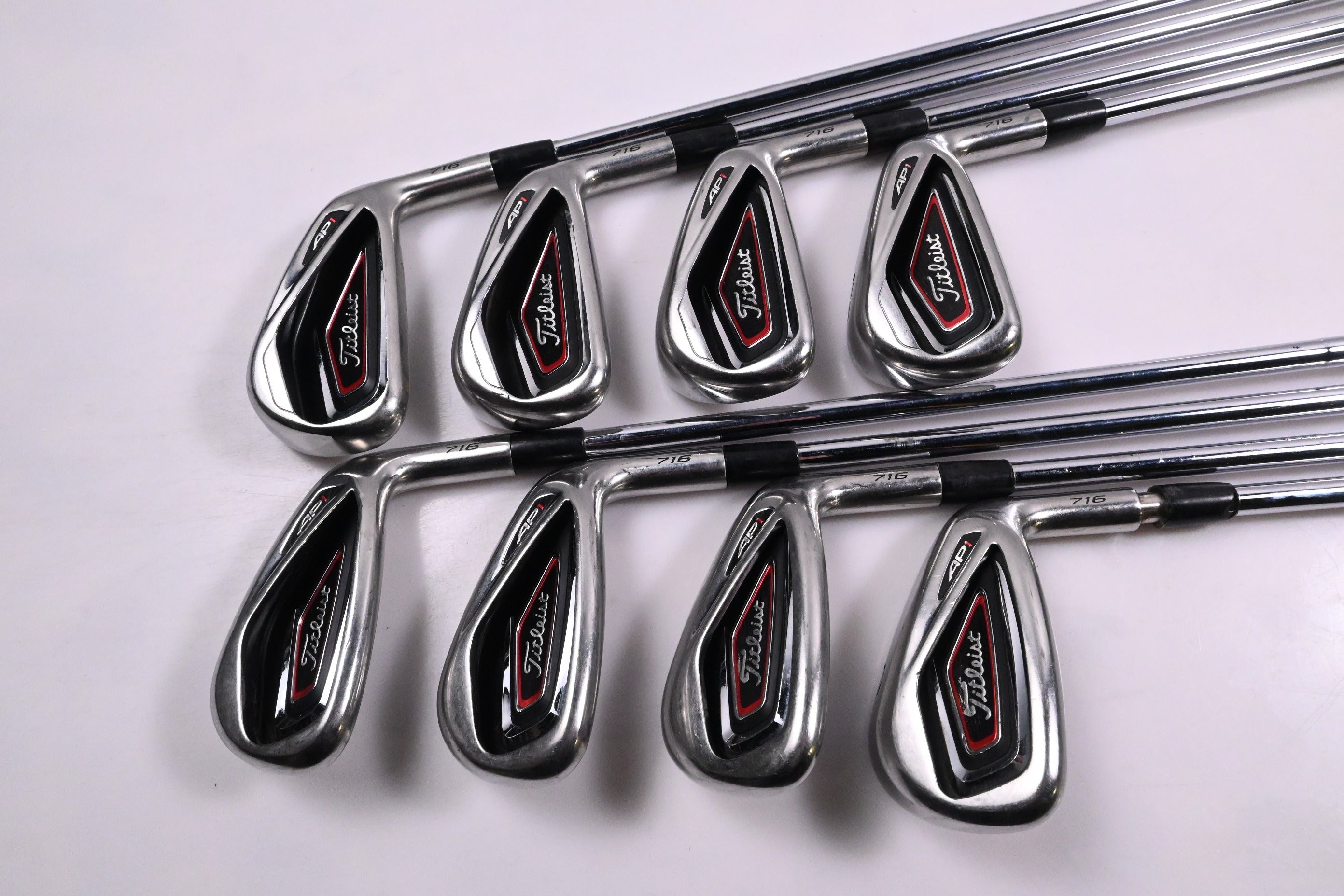 Titleist 712 AP1 Irons / 4-PW+GW / Regular Flex XP 90 R300 Shafts