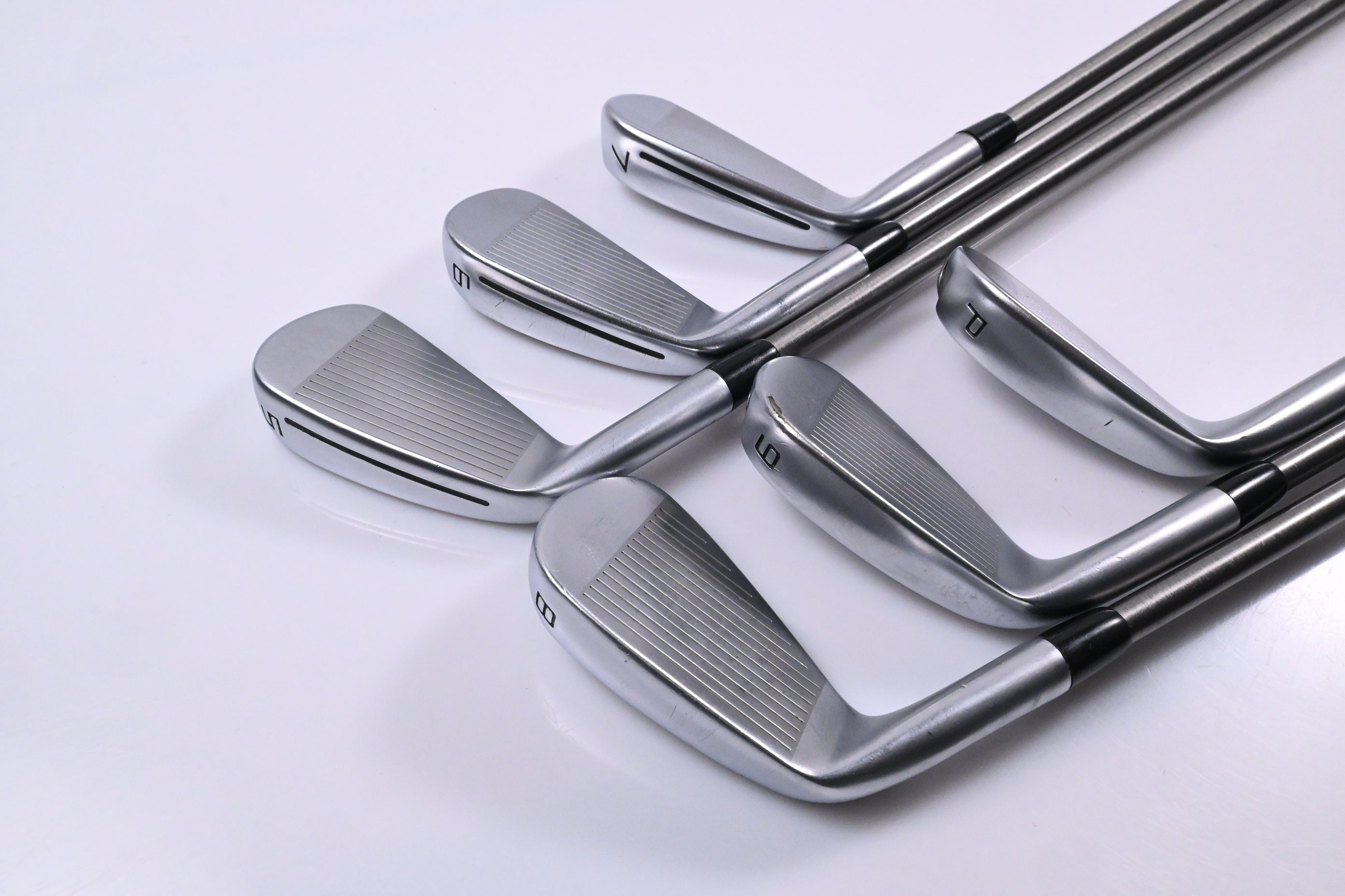 Taylormade P790 2021 Irons / 5-PW / Stiff Flex Aerotech SteelFiber i95 Shafts