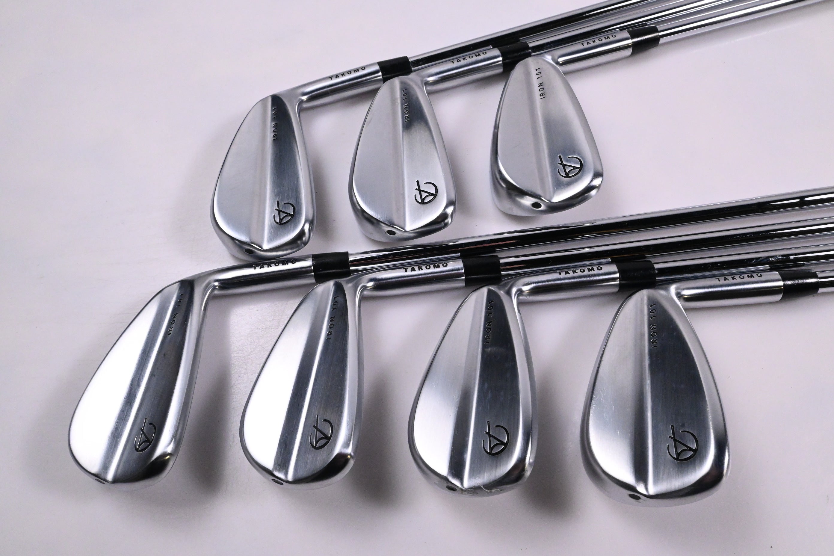 Takomo 101 Irons / 4-PW / Regular Flex KBS Tour Lite Shafts
