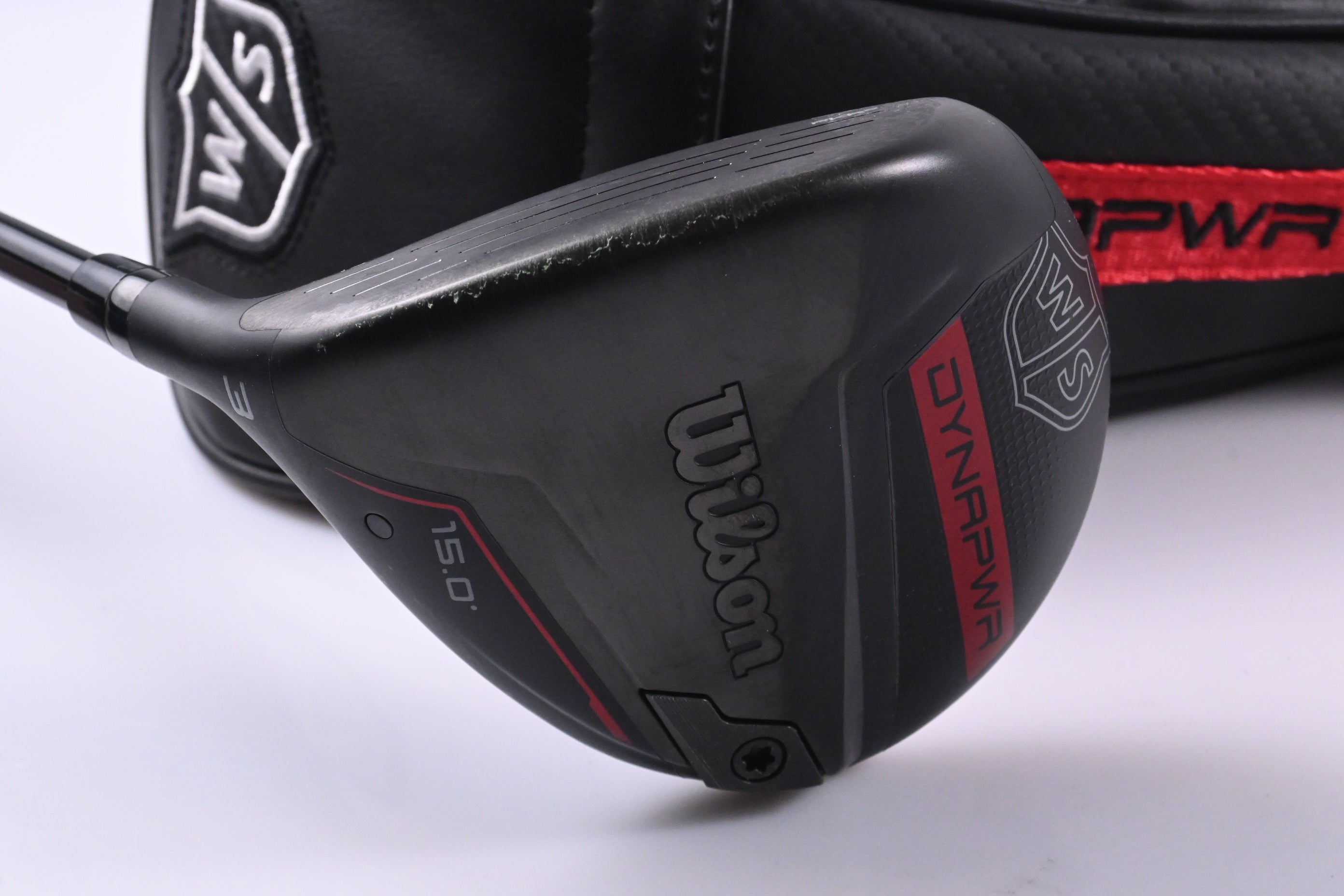 Left Hand Wilson Dynapower 2023 #3 Wood / 15 Degree / Regular Flex HZRDUS Smoke