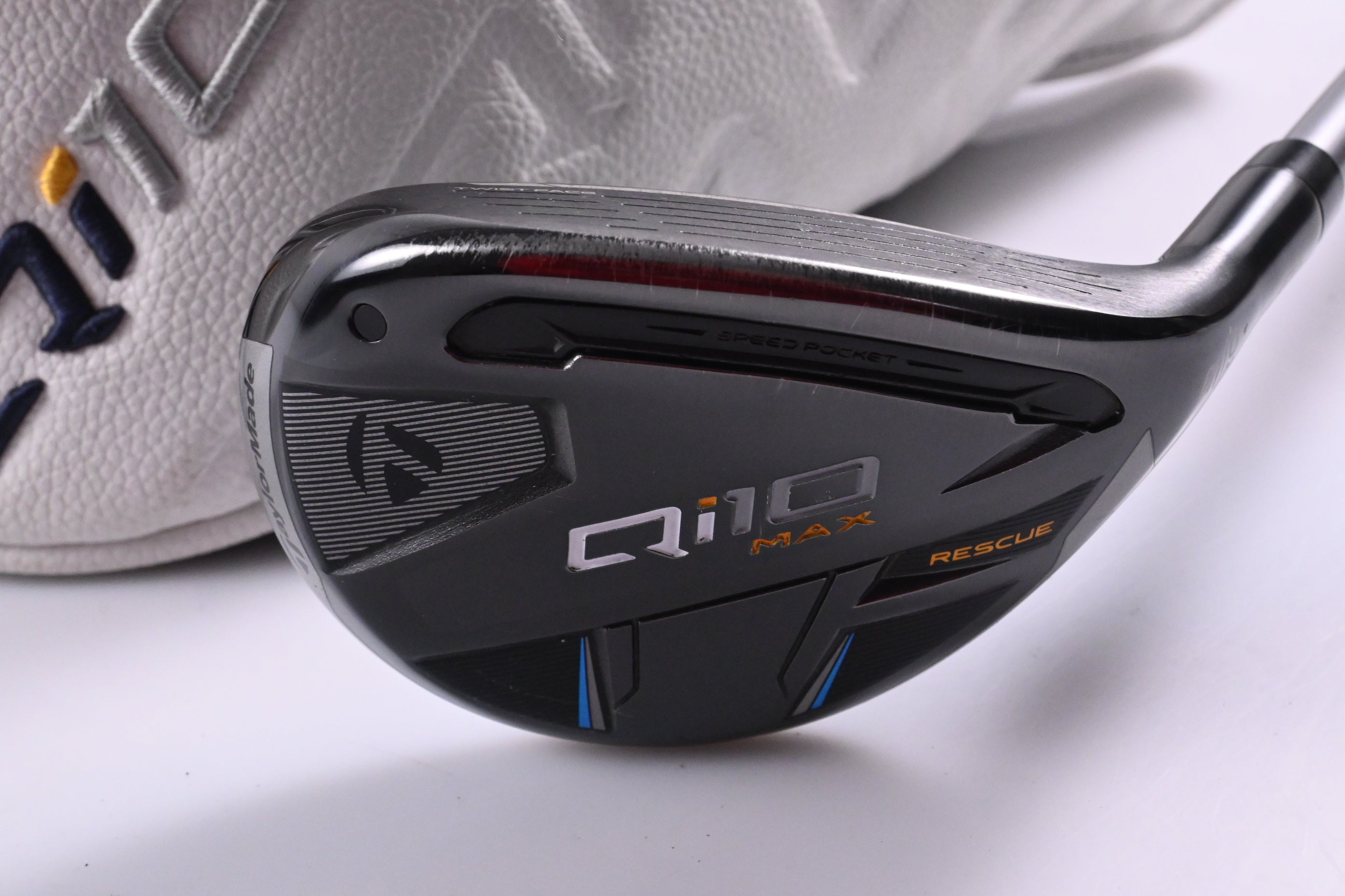 Taylormade Qi10 Max #3 Hybrid / 20 Degree / Regular Flex Fujikura Speeder NX TCS