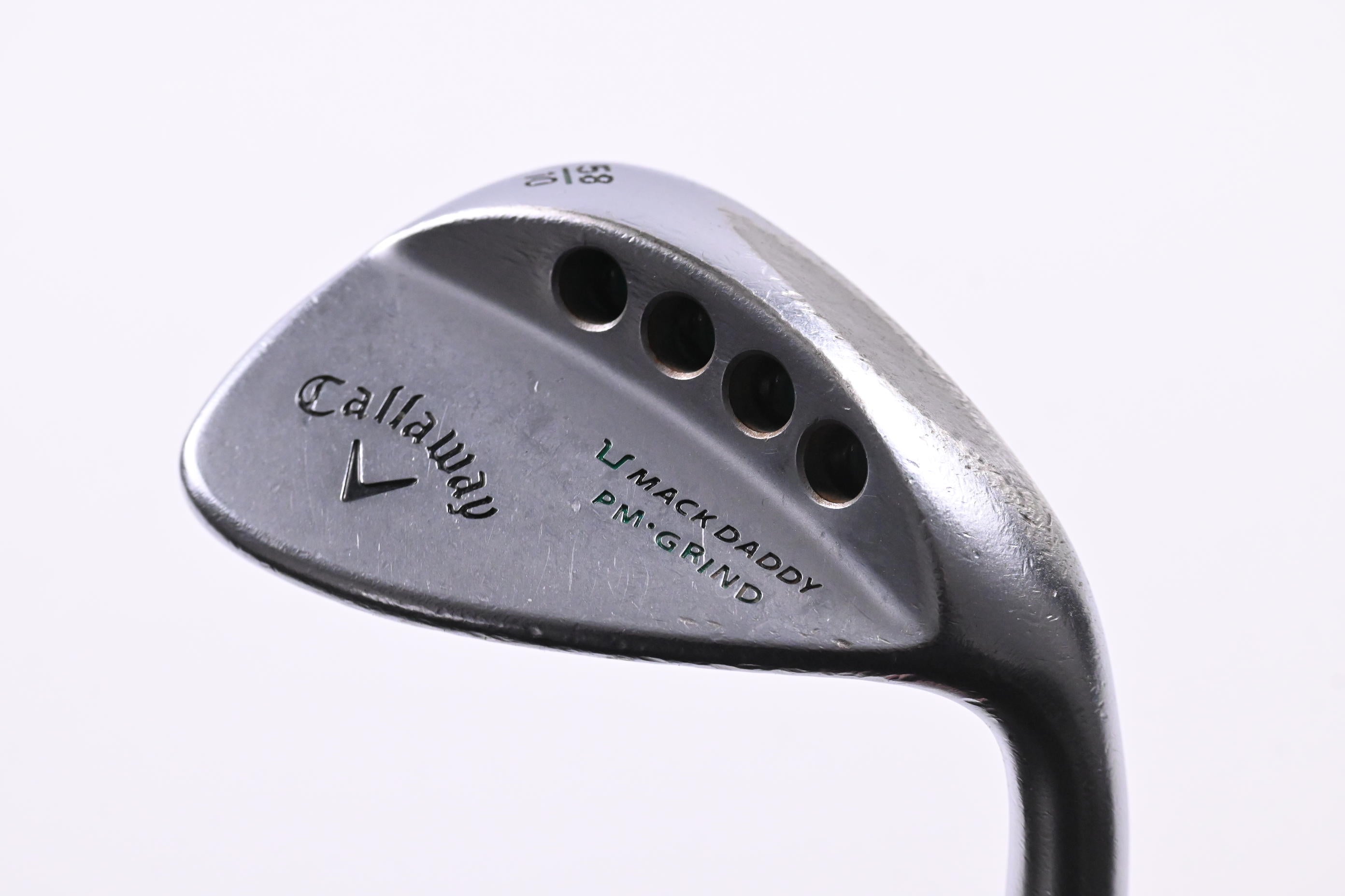 Callaway Mack Daddy PM Grind Lob Wedge / 58 Degree / Wedge Flex KBS Tour-V