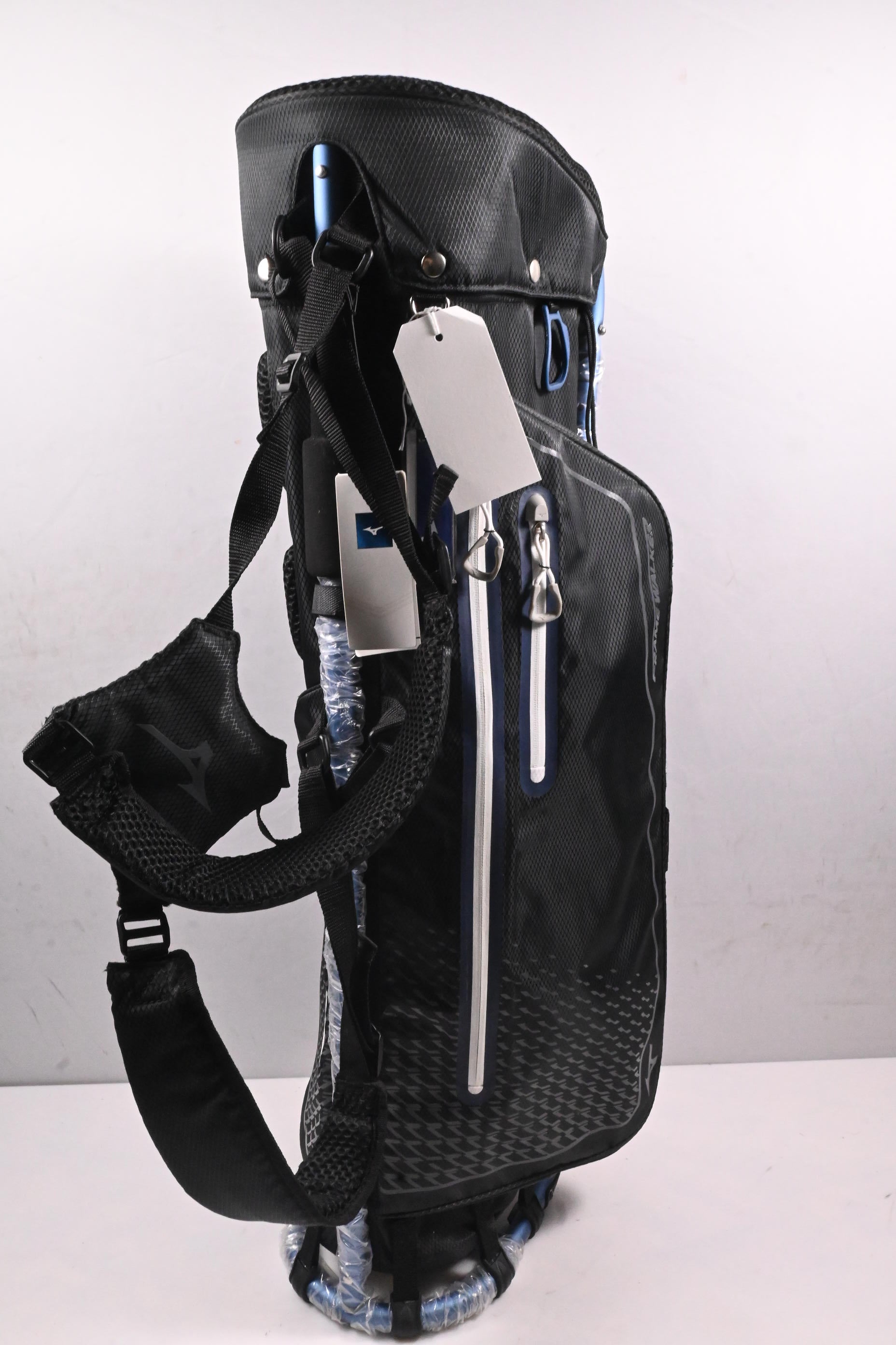 Mizuno Frame Walker Stand Bag / 4-Way Divider / Black