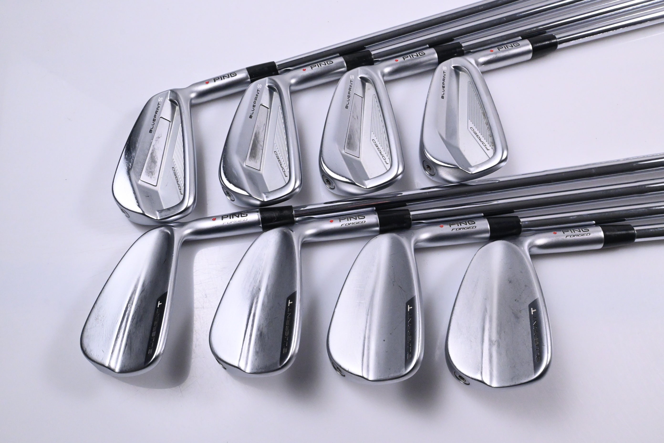 Ping Blueprint S/T Combo Irons / 3-PW / Red Dot / X-Flex N.S.Pro Modus3 Tour 105