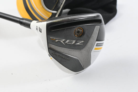 Left Hand Taylormade RBZ Stage 2 #3 Wood / 15 Degree / Regular Flex Rocketfuel