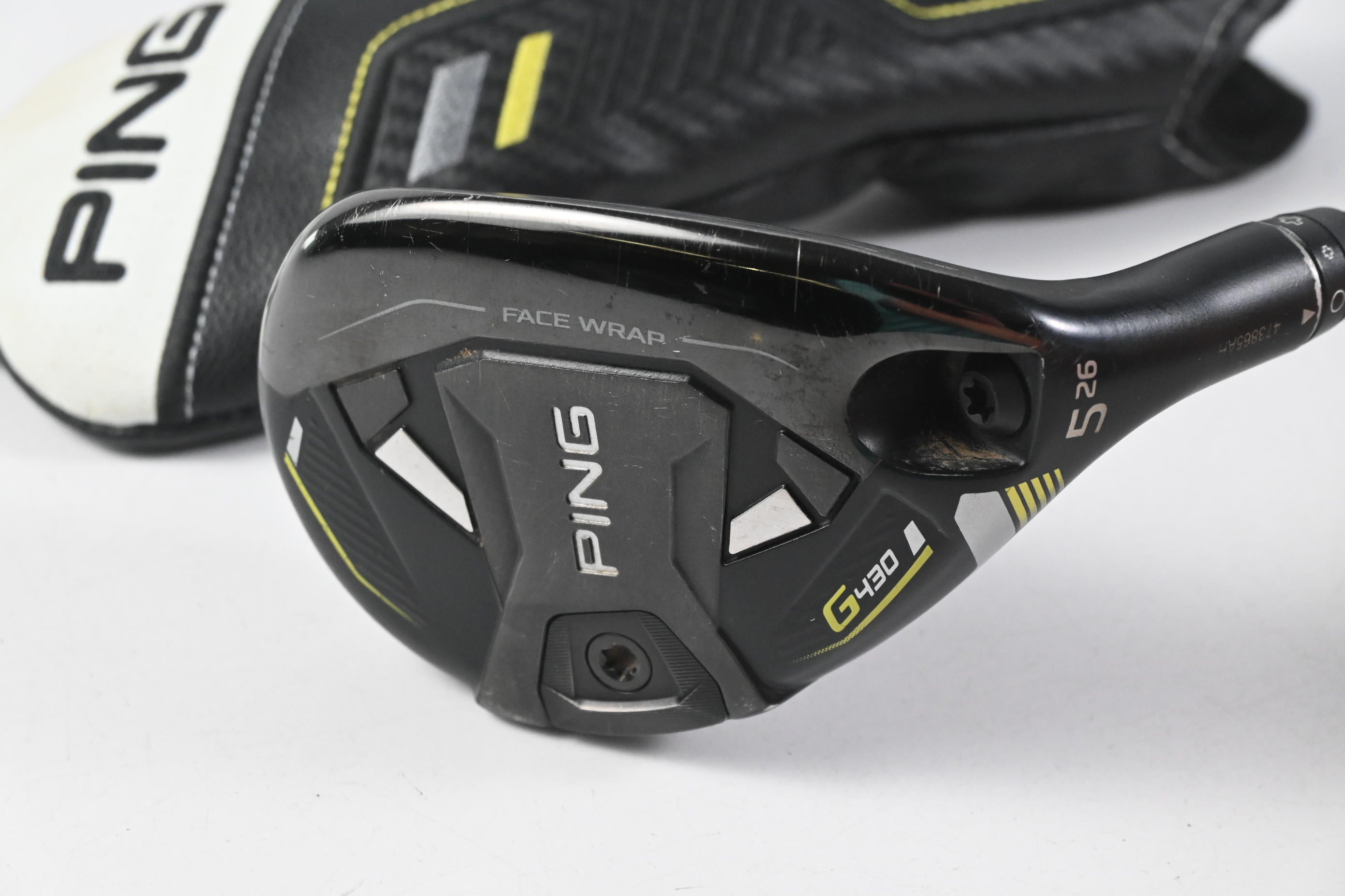 Ping G430 #5 Hybrid / 26 Degree / Stiff Flex HZRDUS Smoke Red RDX 80 Shaft
