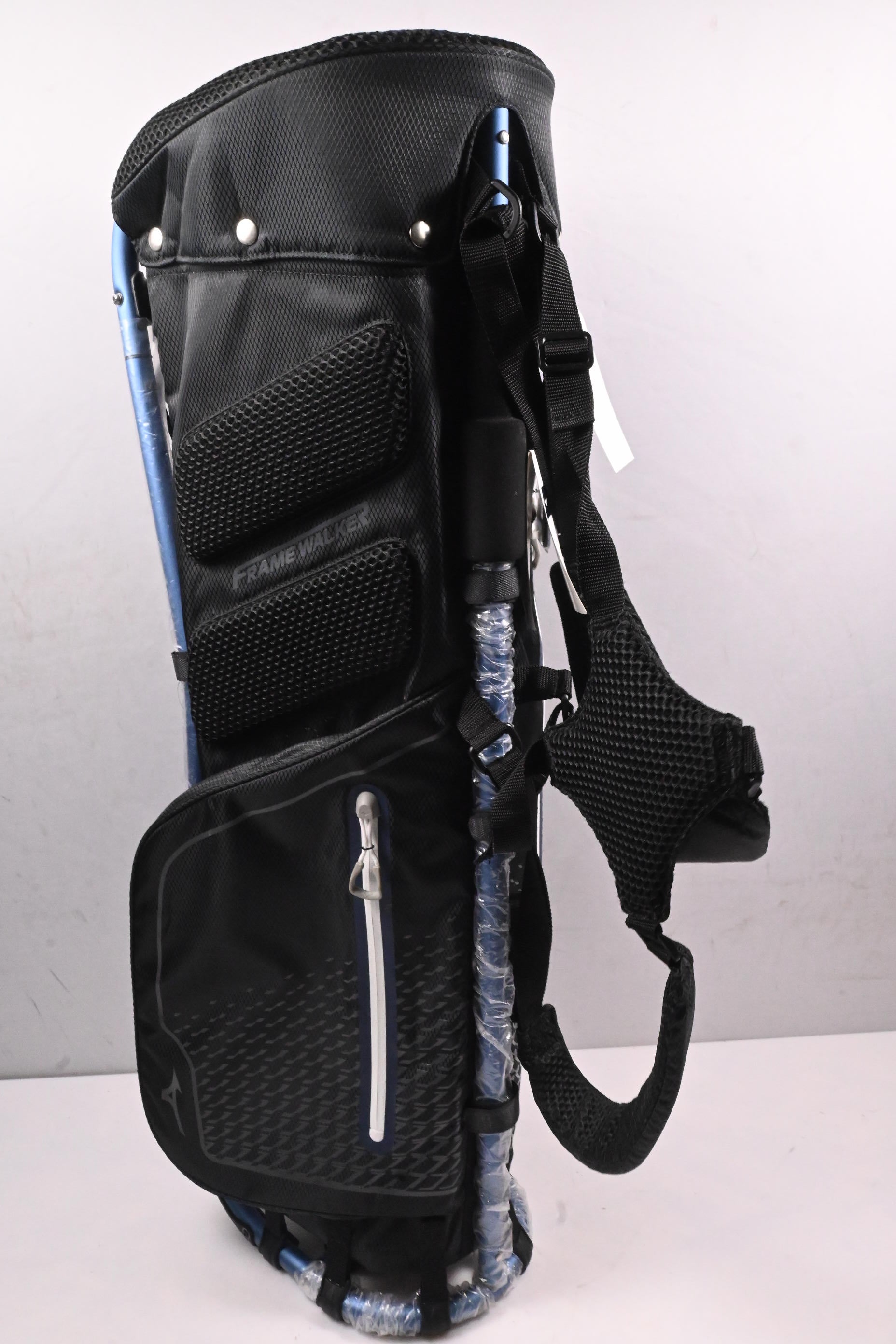 Mizuno Frame Walker Stand Bag / 4-Way Divider / Black