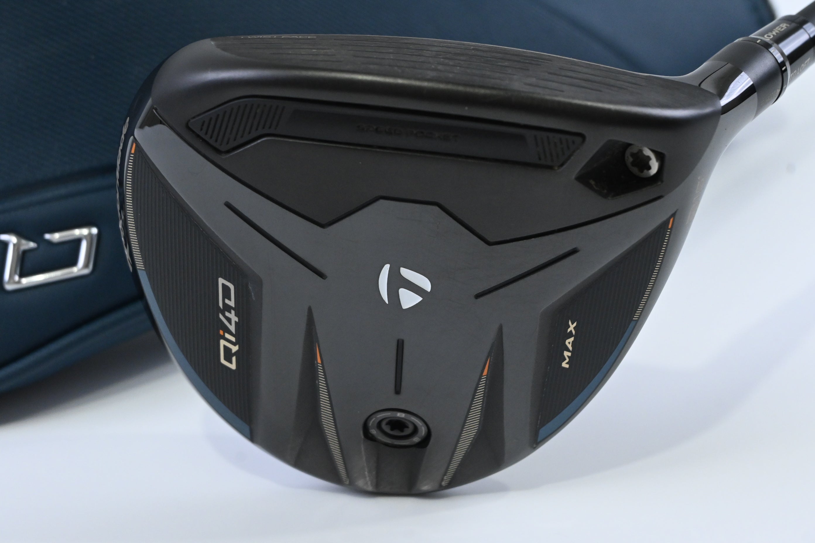 Taylormade Qi4D Max #3 Wood / 15 Degree / Stiff Flex Taylormade Reax White 55