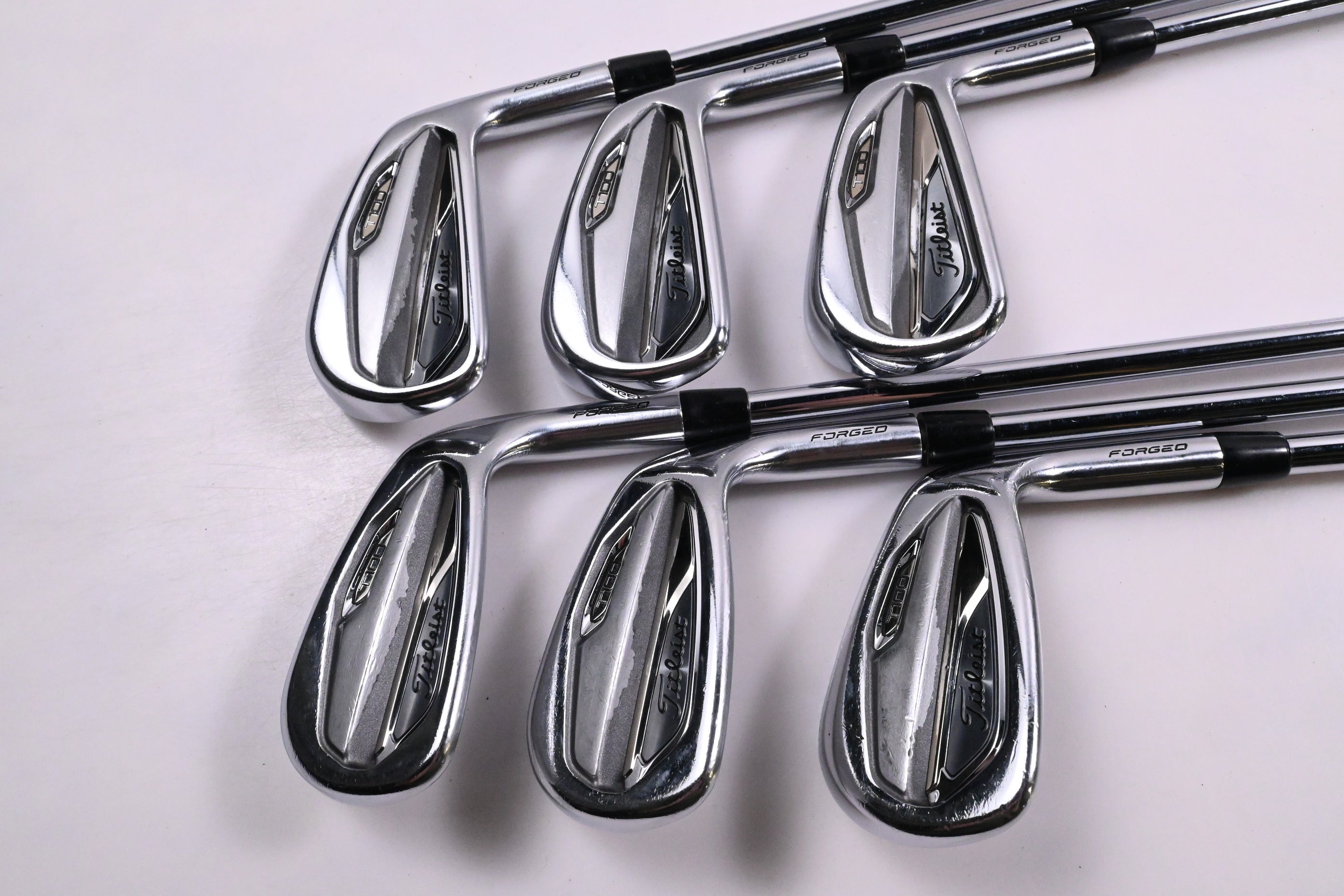 Titleist T100 2019 Irons / 5-PW / Stiff Flex AMT Black S300 Shafts