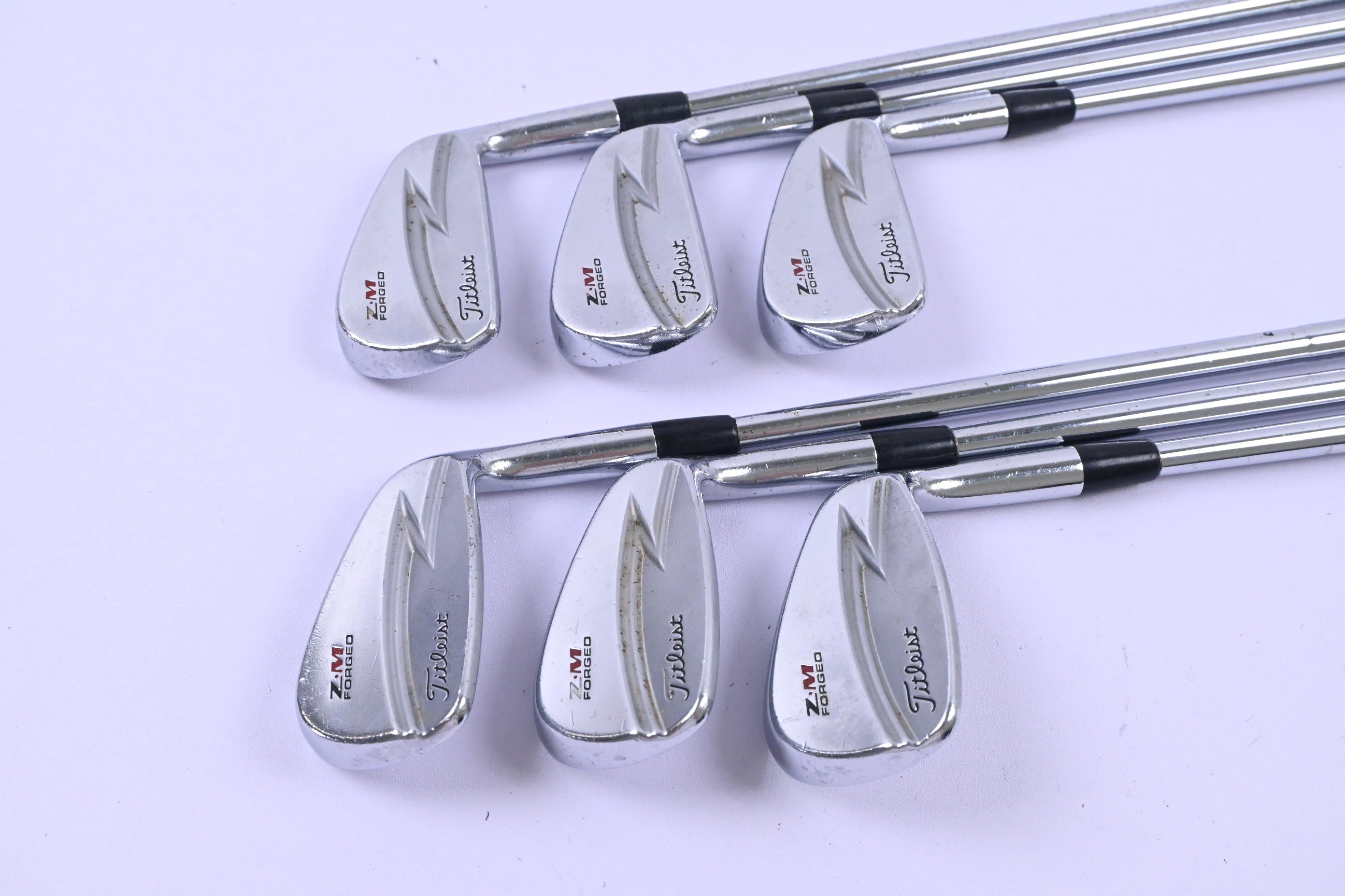 Titleist ZM Forged Irons / 5-PW / Stiff Flex Steel Shafts