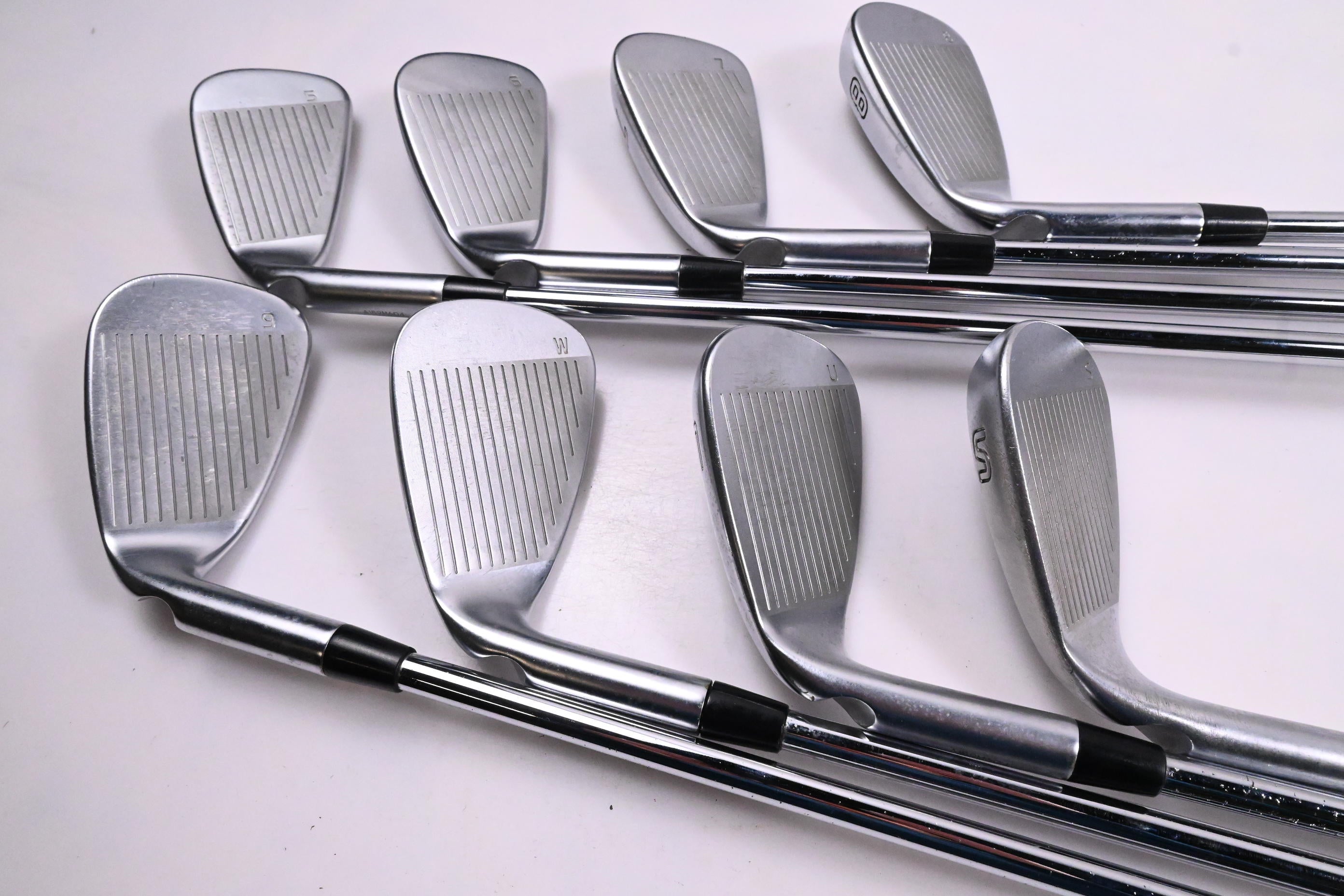 Ping G425 Irons / 5-PW+GW+SW / Blue Dot / Regular Flex Elevate 95 Steel Shafts