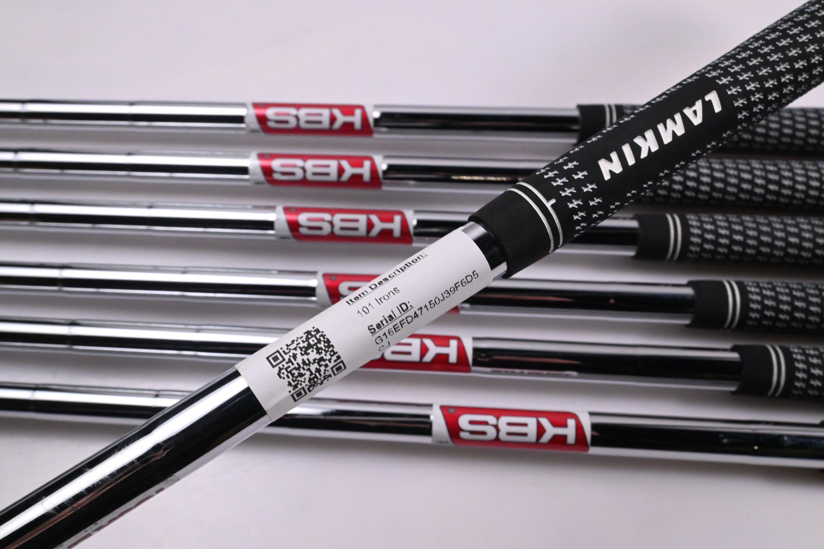 Takomo 101 Irons / 4-PW / Regular Flex KBS Tour Lite Shafts