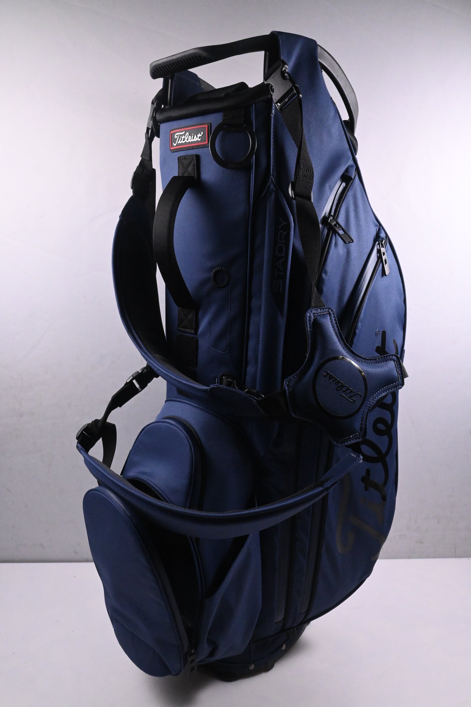 Titleist StaDry Stand Bag / 14-Way Divider / Navy & Black