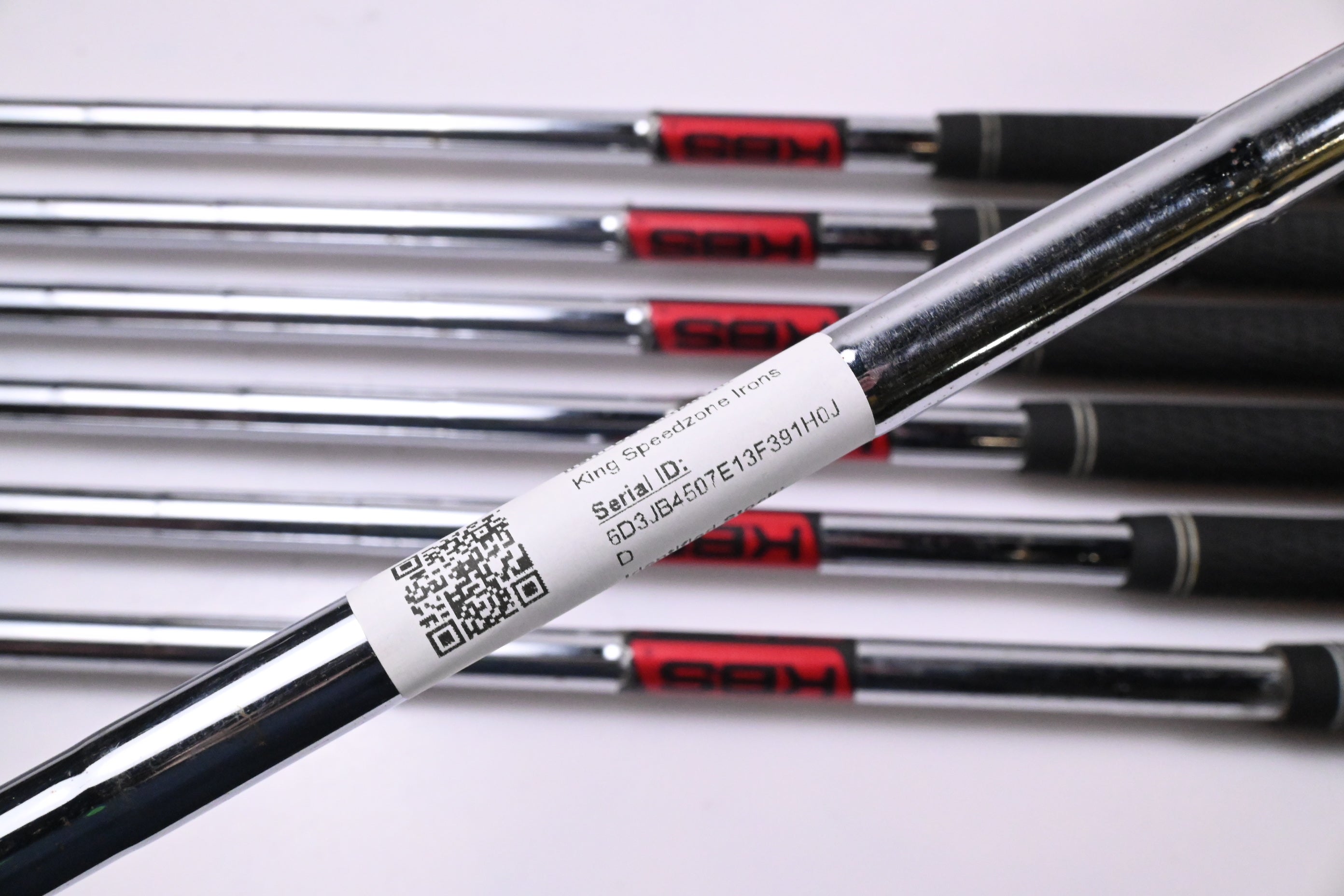 Cobra King Speedzone Irons / 5-PW+GW / Regular Flex KBS Tour 90 Shafts