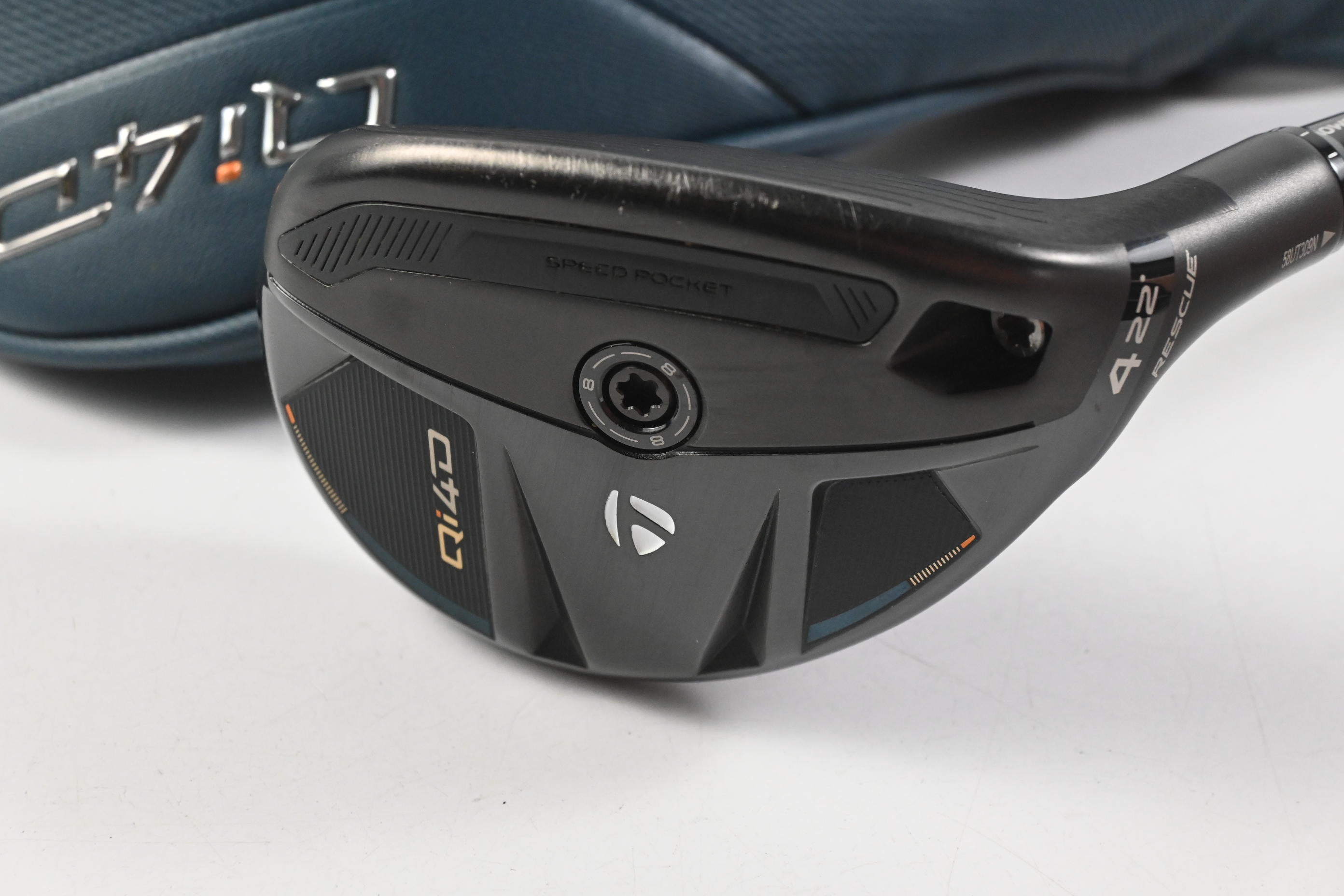 Taylormade Qi4D #4 Hybrid / 22 Degree / Regular Flex KBS Reax 65 Shaft