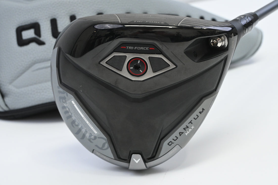 Callaway Quantum Max Drivers / 10.5 Degree / Stiff Flex Denali Frost Silver 50
