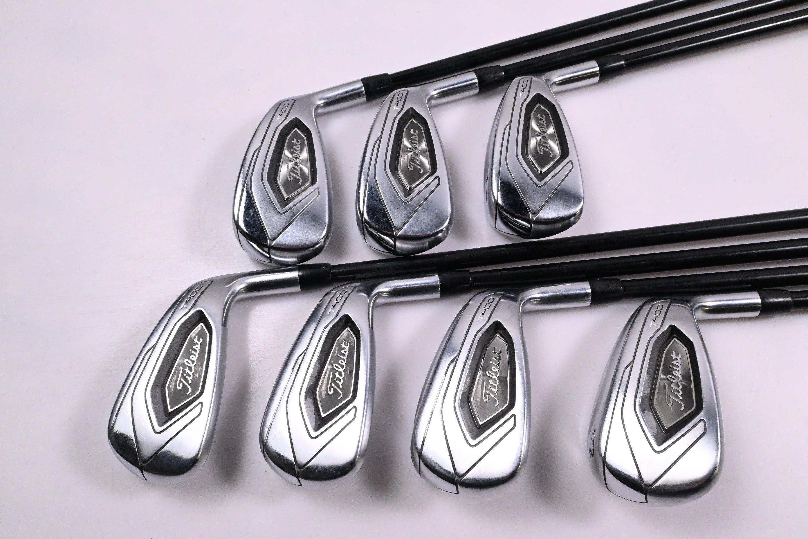 Titleist T400 2020 Irons / 5-PW+43° / Regular Flex Tensei AV Red AM(2) Shafts