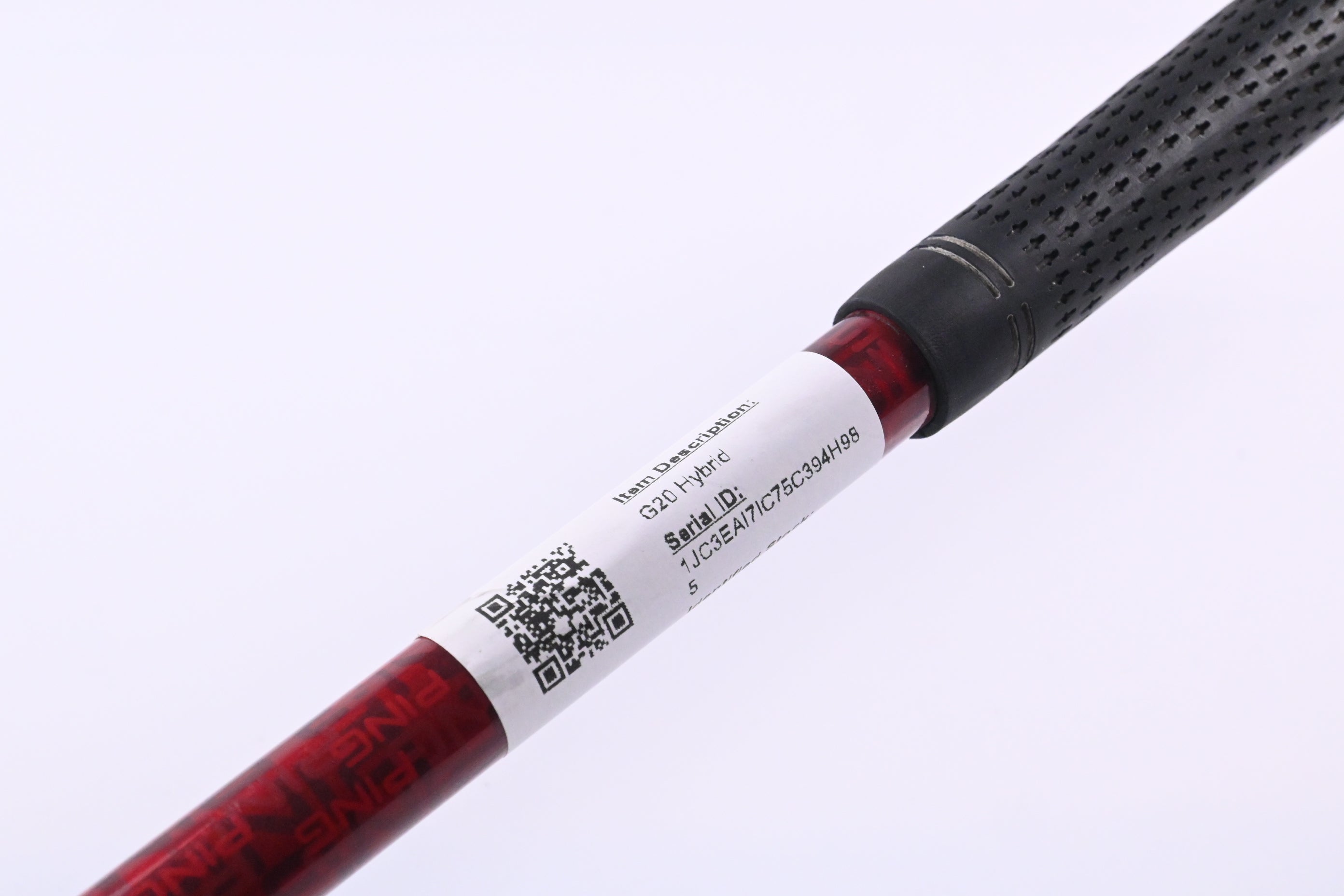 Ping G20 #3 Hybrid / 20 Degree / Stiff Flex Ping TFC 169 Shaft
