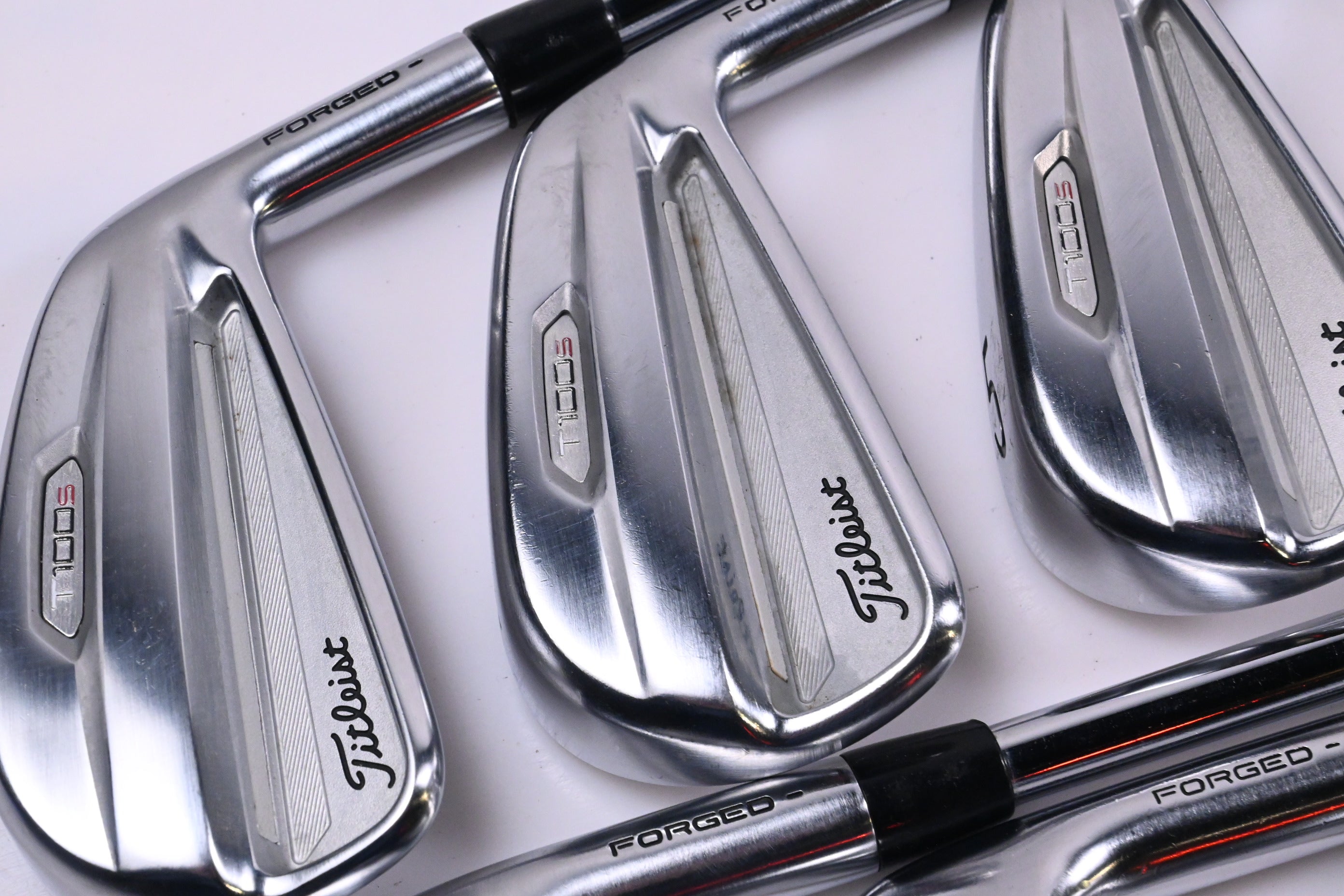 Titleist T100.S 2021 Irons / 3-PW / Stiff Flex Project X LZ 120 Shafts