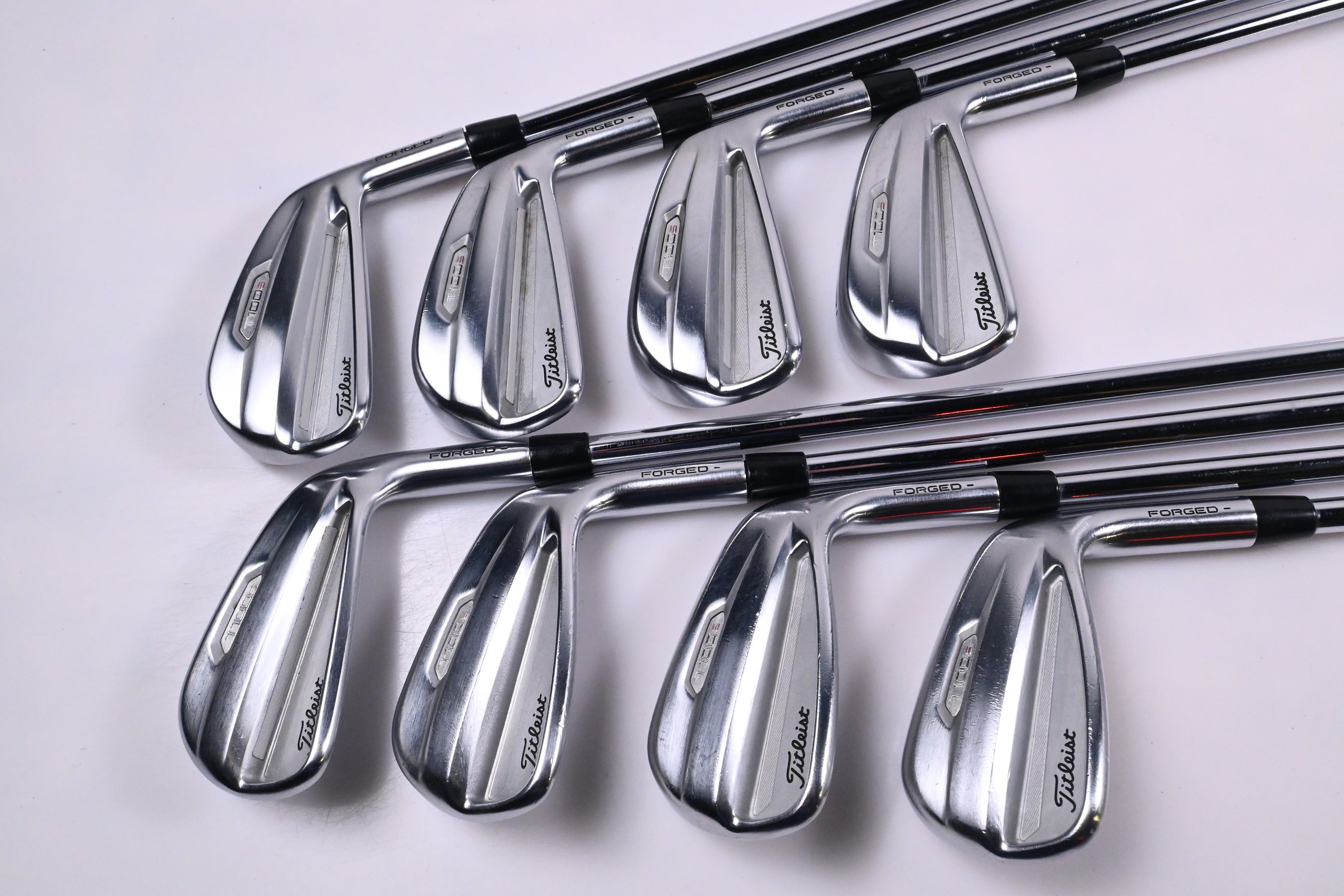 Titleist T100.S 2021 Irons / 3-PW / Stiff Flex Project X LZ 120 Shafts